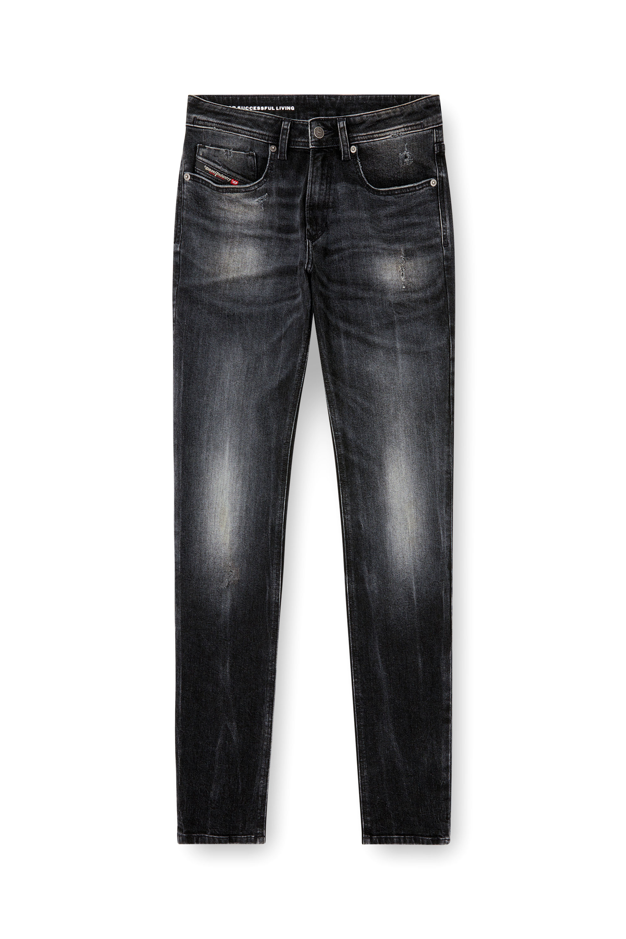 Diesel - Male's Skinny Jeans 1979 Sleenker 0DBDP, Black/Dark Grey - 3