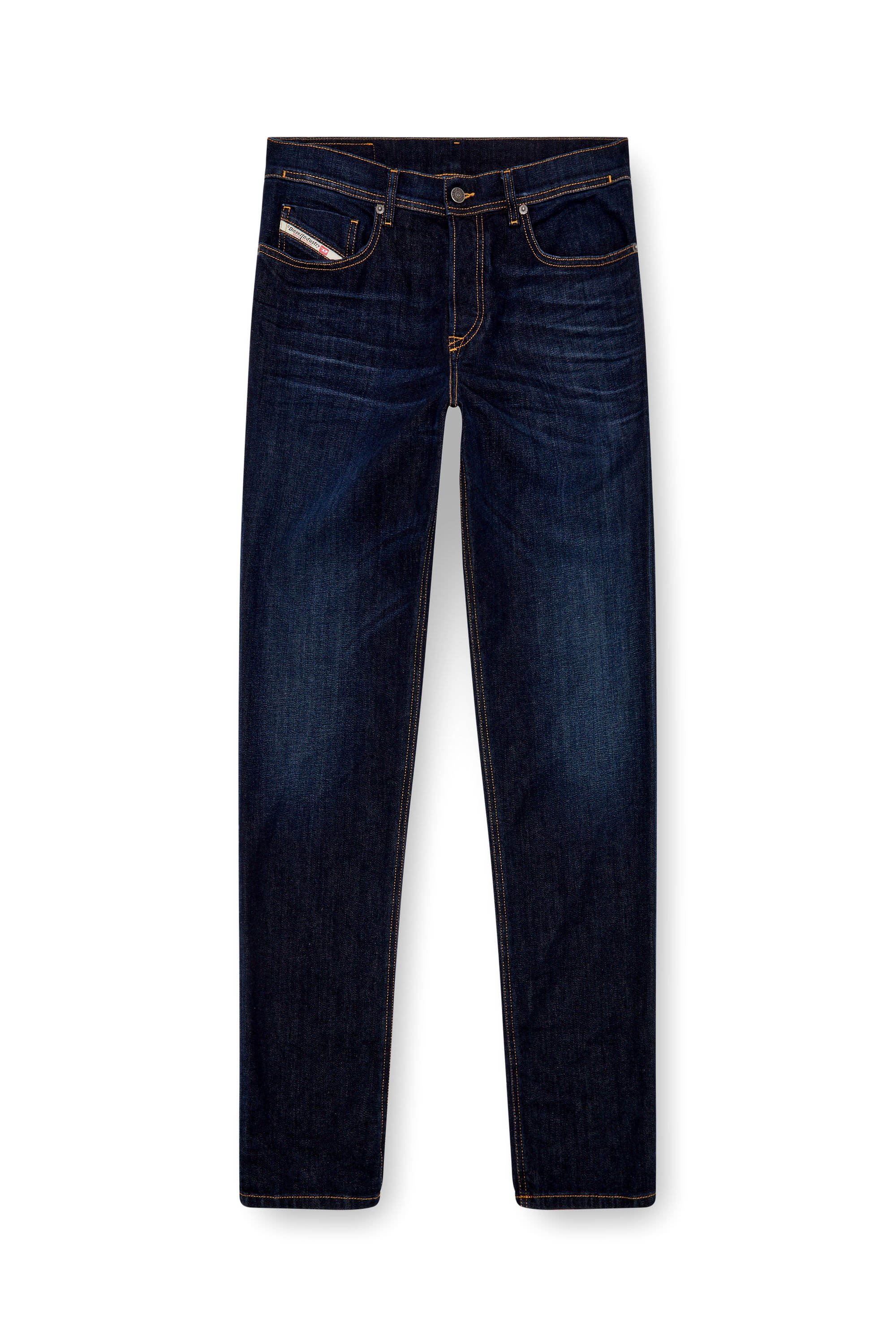 Diesel - Male Tapered Jeans 2023 D-Finitive 009ZS, Dark Blue - Image 3