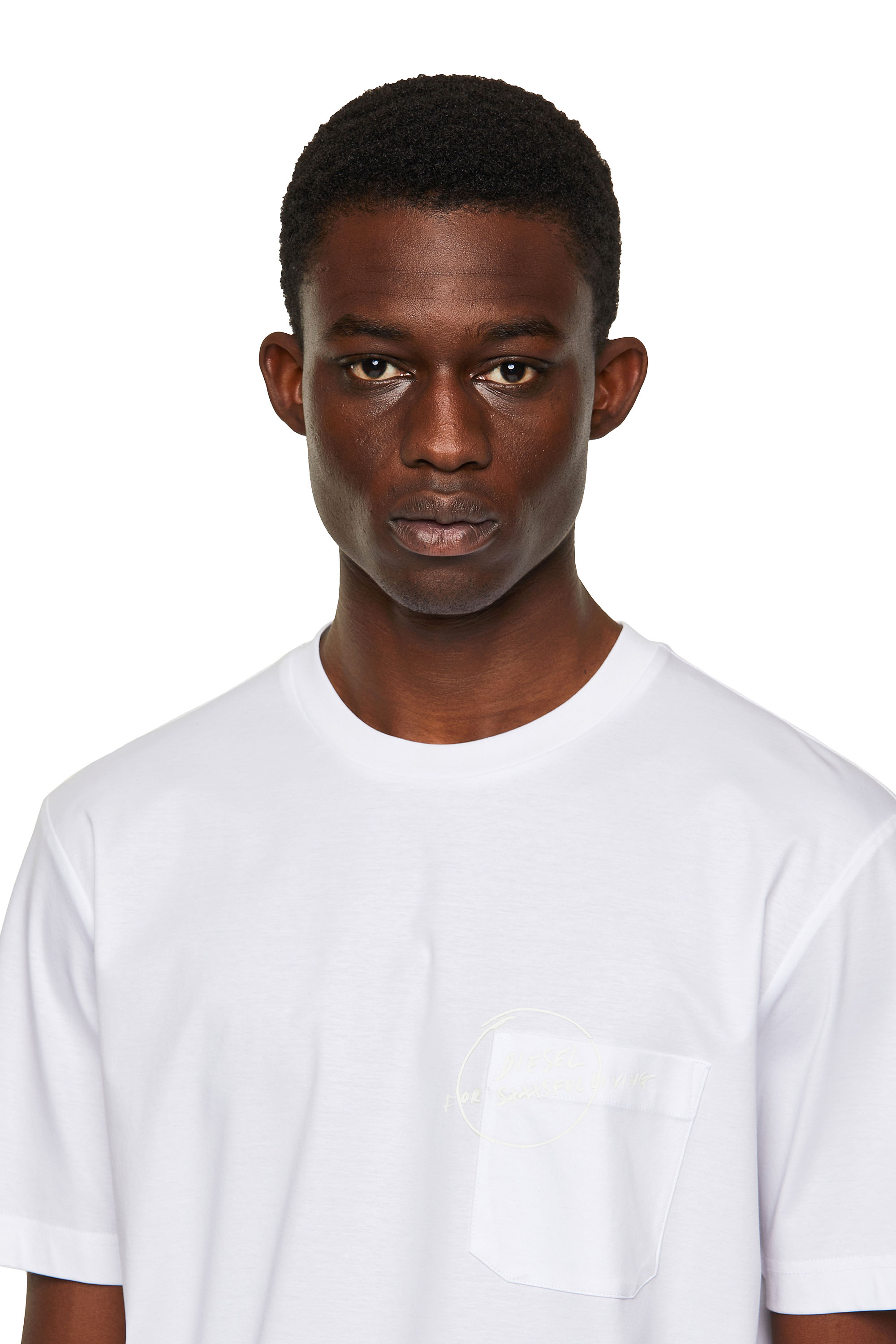 Diesel - T-JUST-WORKY, Blanc - Image 3