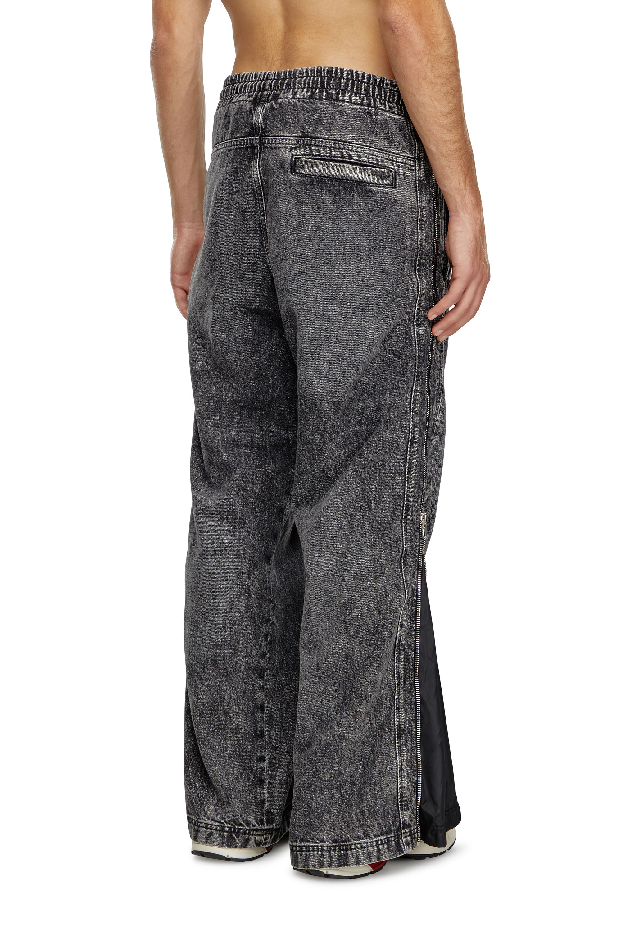 Diesel - Male Straight Jeans D-Martian 09K24, Black/Dark Grey - Image 4