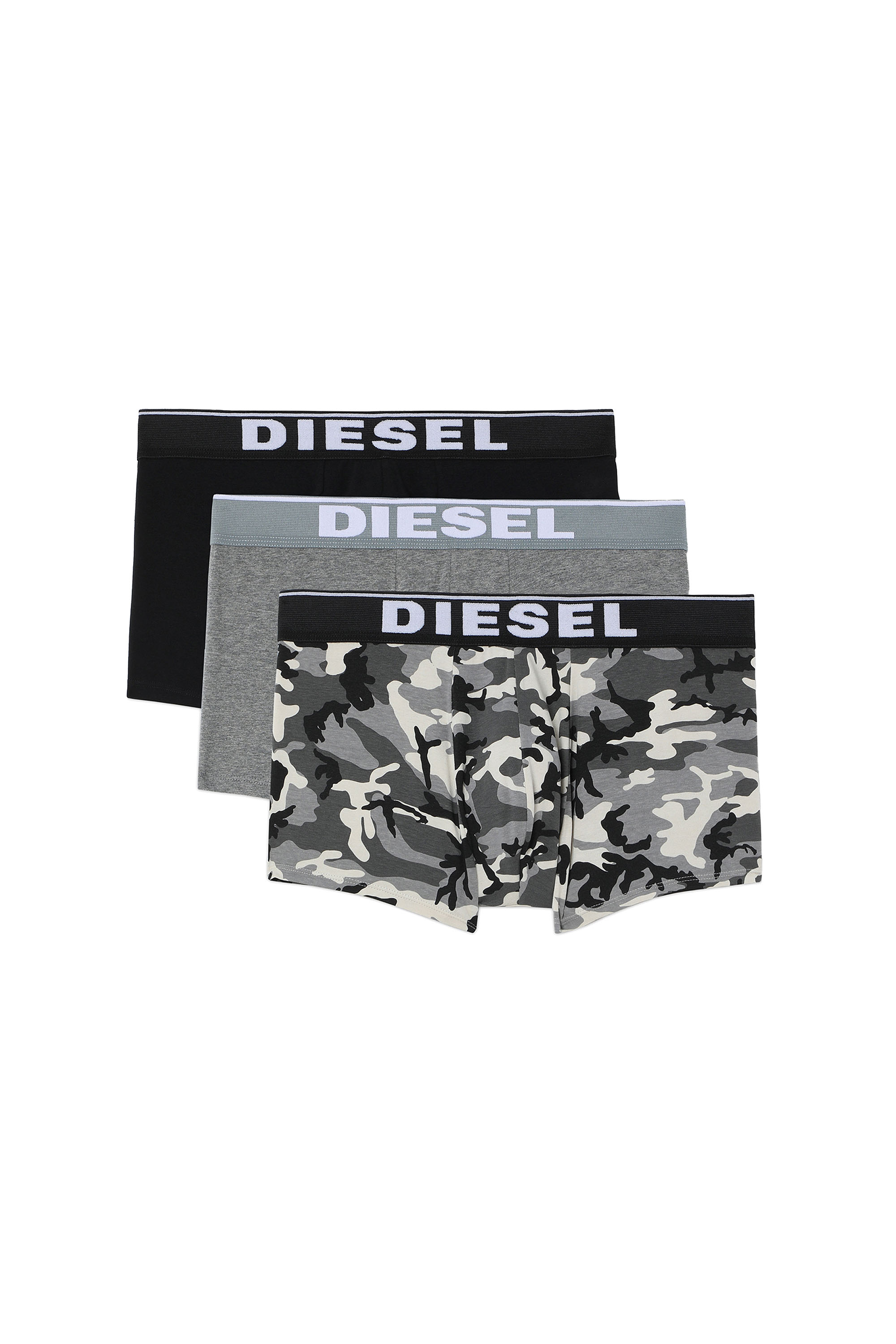 Diesel - UMBX-DAMIENTHREEPACK, Grey/Black - Image 1