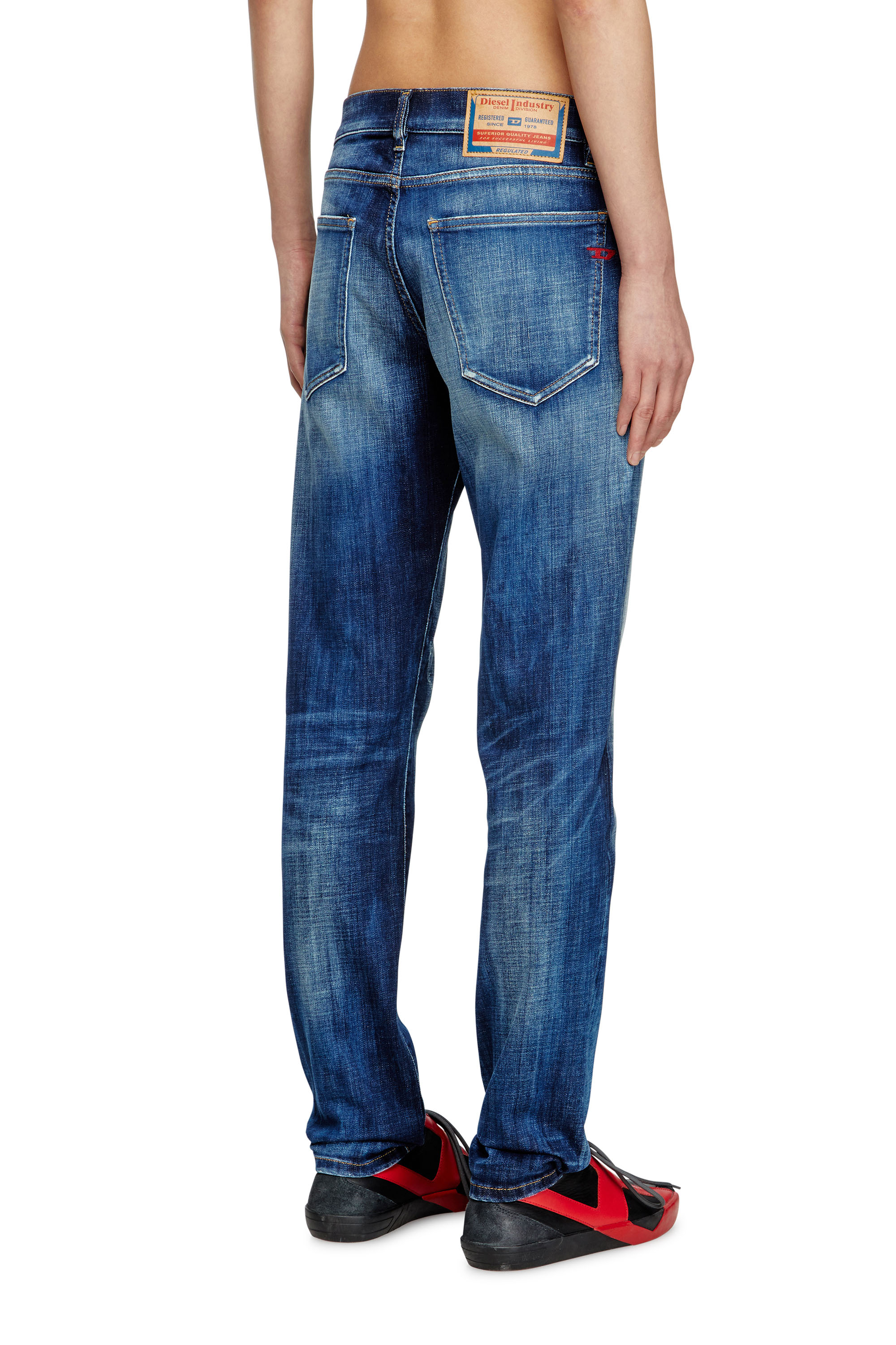 Diesel - Male's Slim Jeans 2019 D-Strukt 09M17, Dark Blue - 4