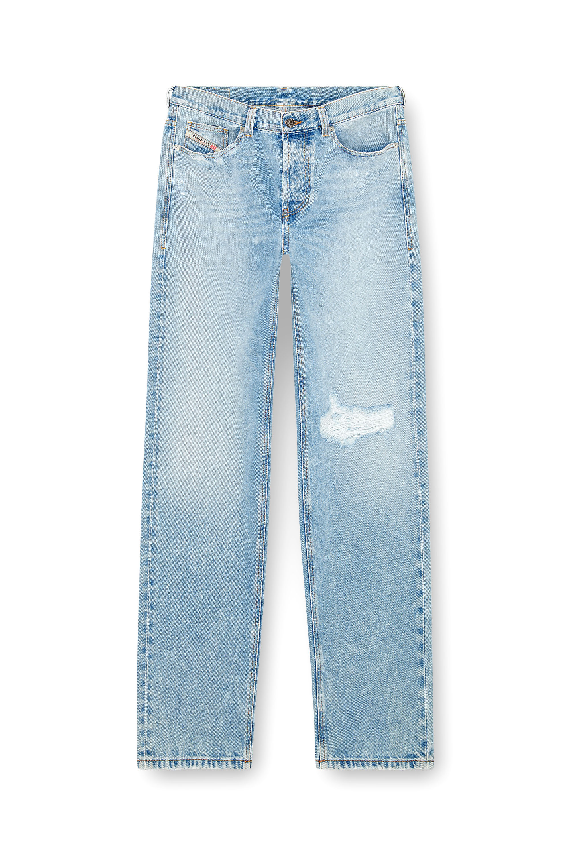 Diesel - Male's Regular Jeans 2010 D-Macs 09J80, Light Blue - 5