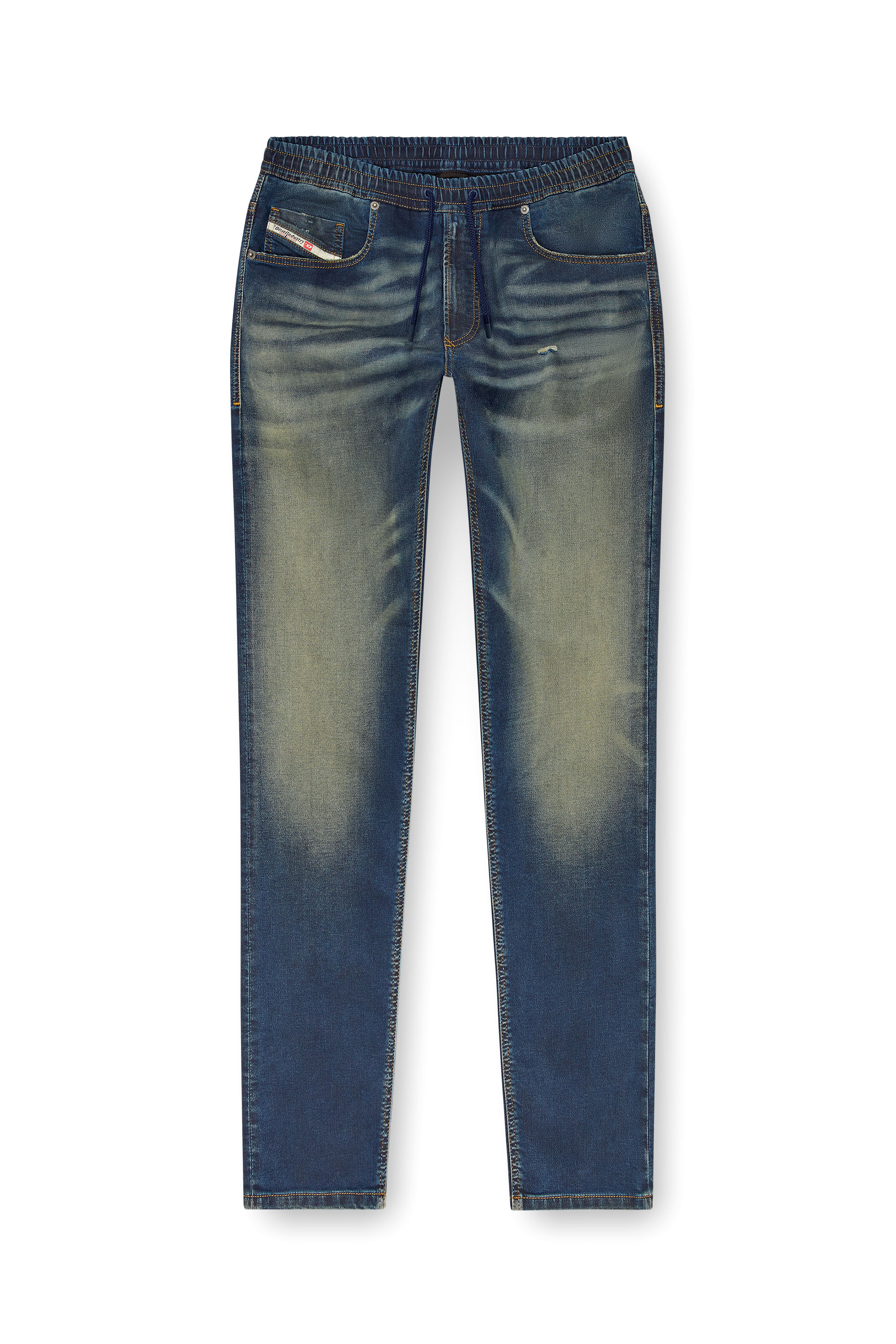 Diesel - Male Tapered 2030 D-Krooley Joggjeans® 09J34, Dark Blue - Image 3