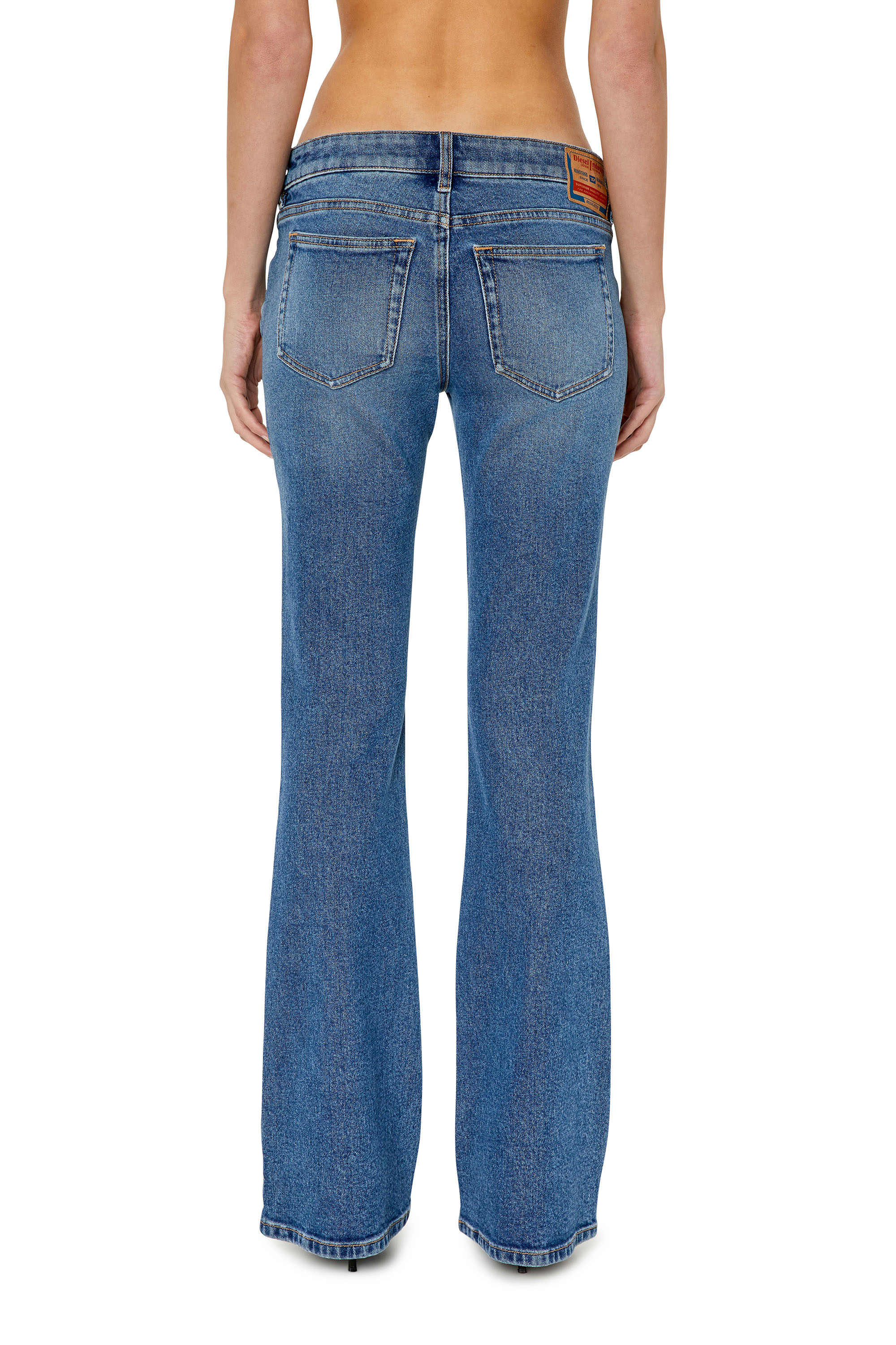 Diesel - 1969 D-Ebbey 0NFAJ Bootcut and Flare Jeans, Medium Blue - Image 2