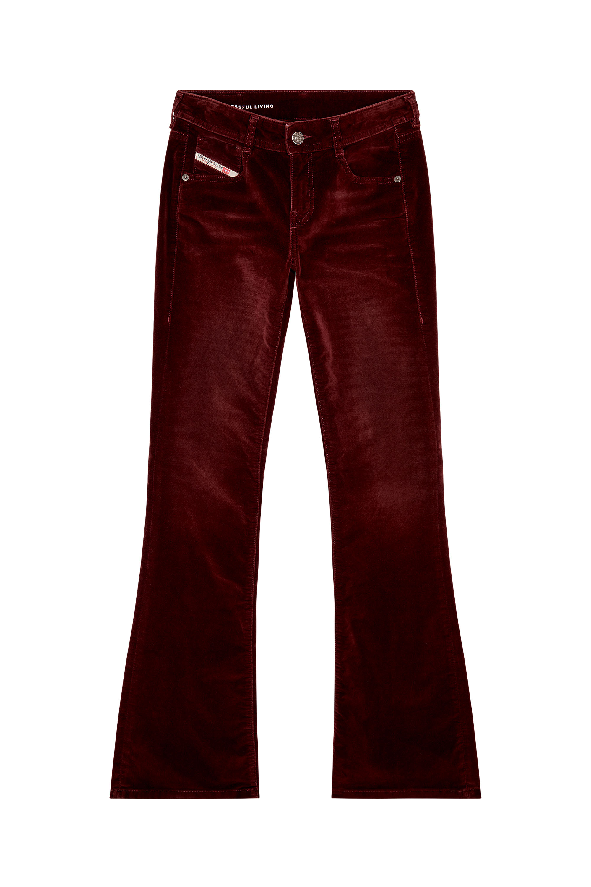 Diesel - Bootcut and Flare Jeans 1969 D-Ebbey 003HL, Red - Image 1