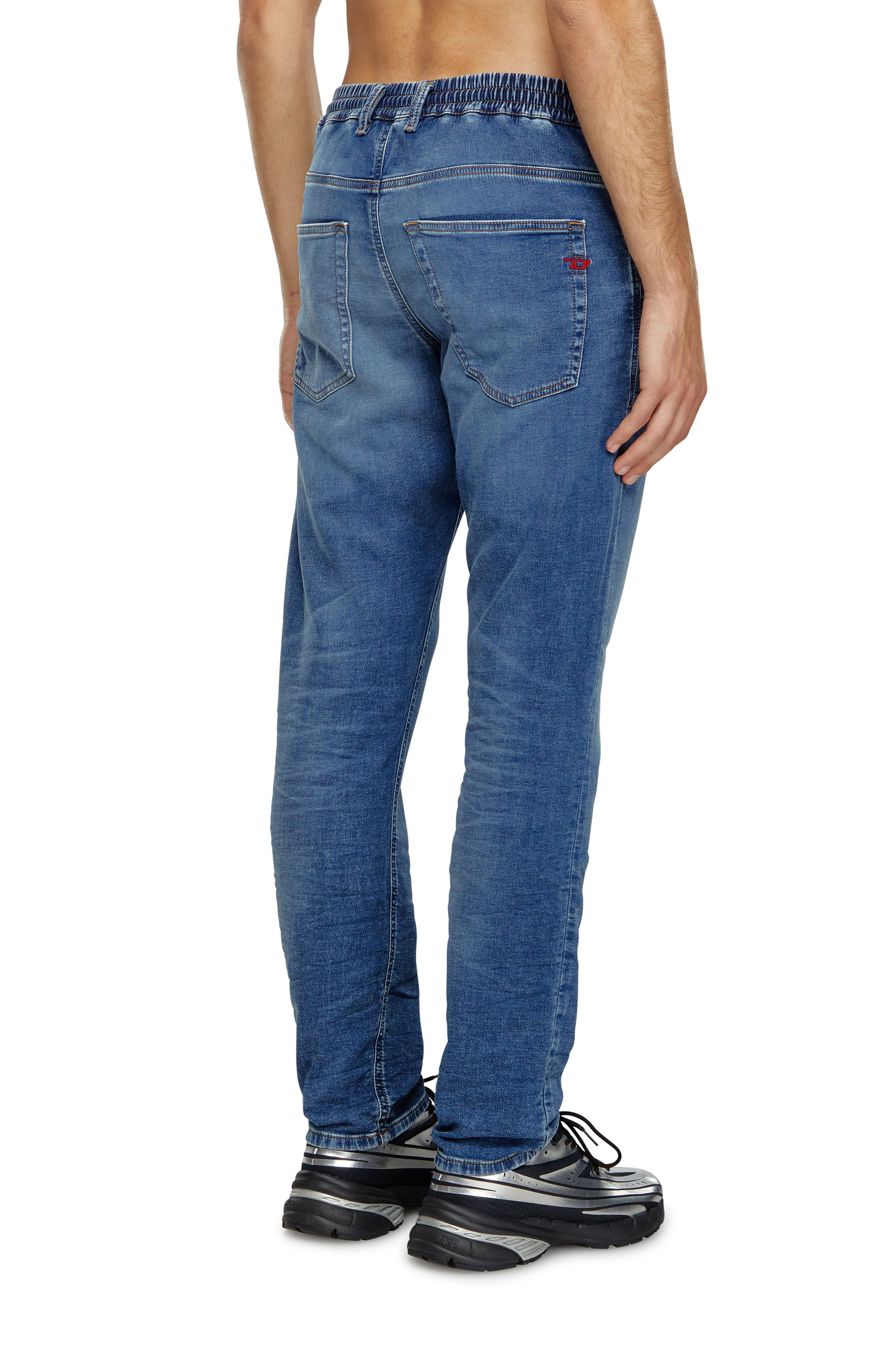 Diesel - Male's Regular 2030 D-Krooley Joggjeans® 068HY, Medium Blue - 4