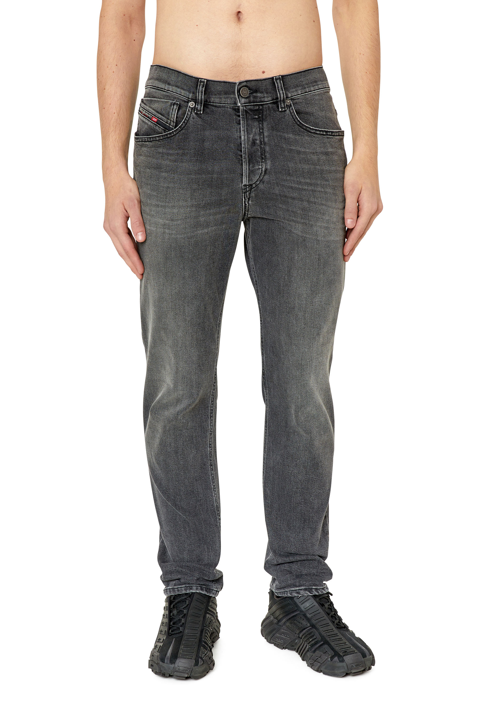 Diesel - Tapered Jeans 2006 D-Fining 09E94, Gris - Image 1