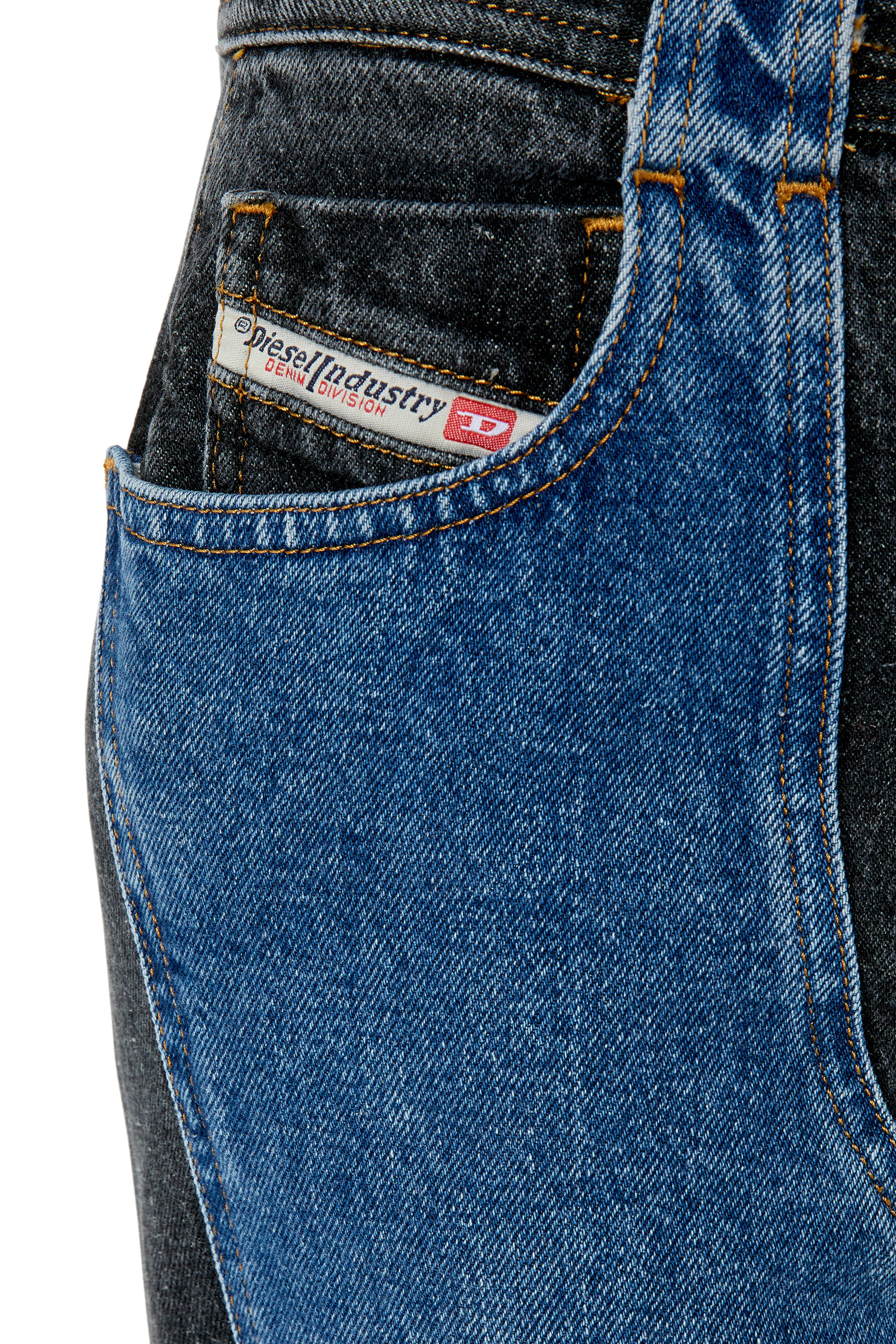 Diesel - D-Tail 09F21 Skinny Jeans, Medium Blue - Image 3