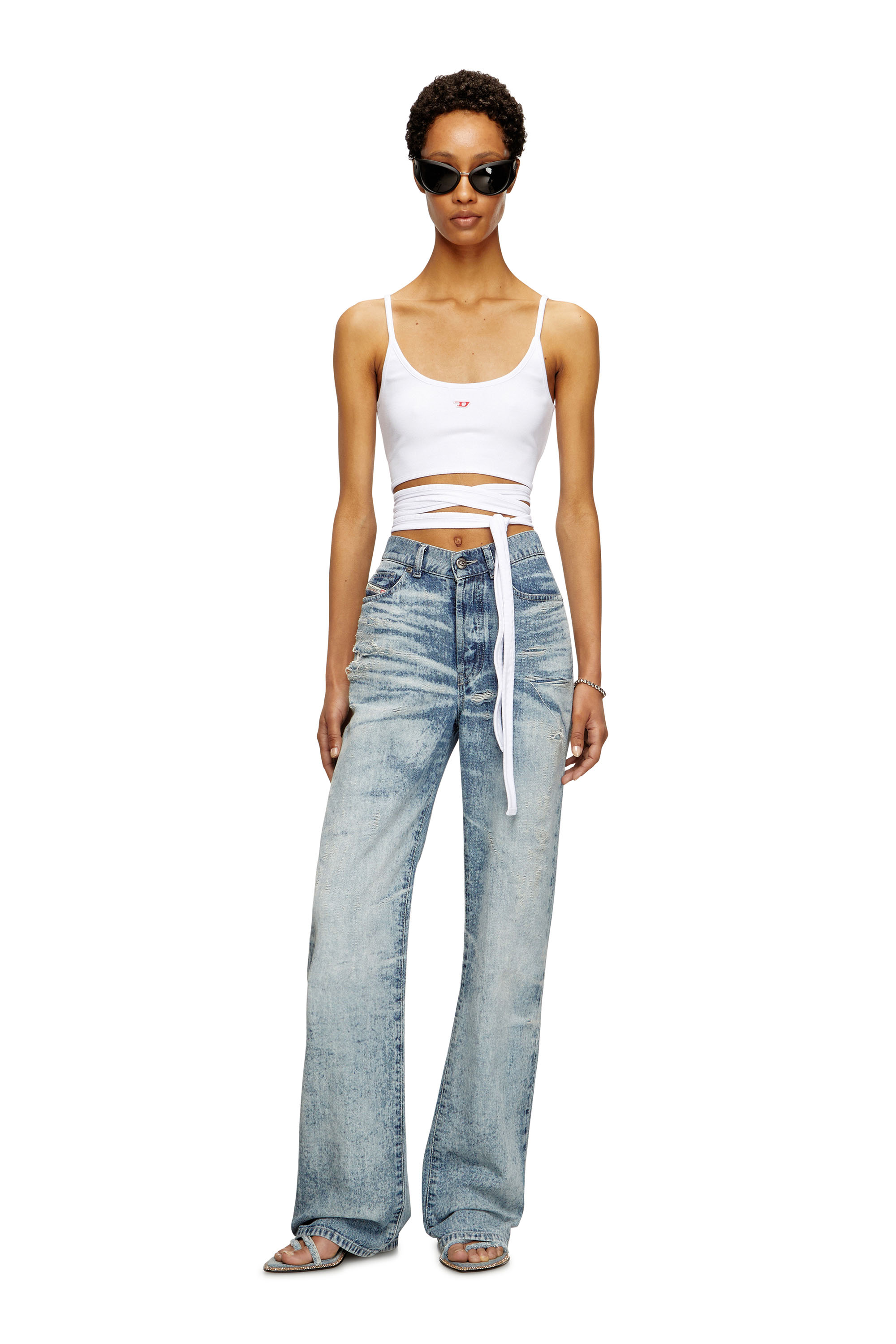 Diesel - Female's Regular Jeans 1971 D-Sent 068TY, Light Blue - 1