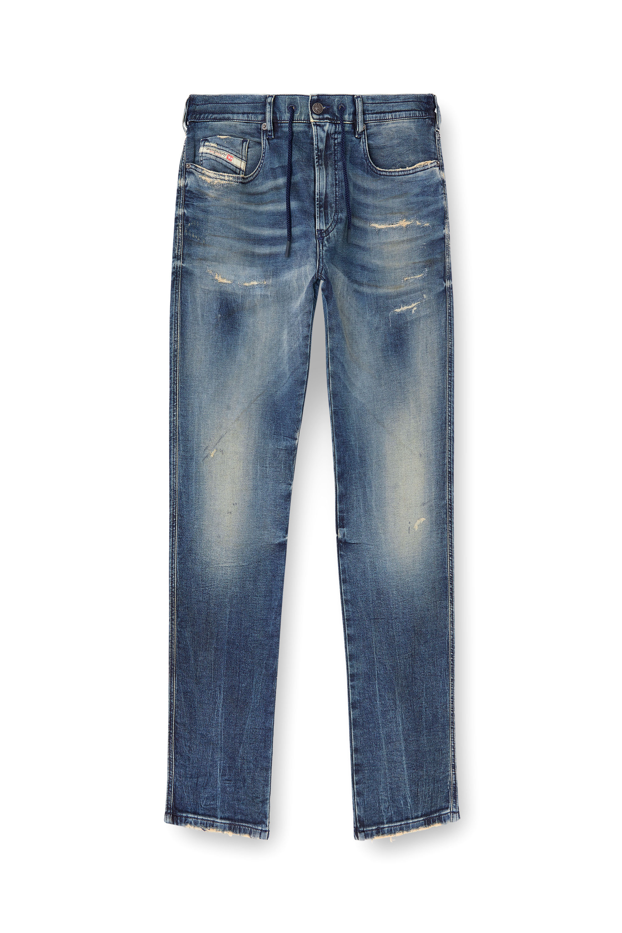 Diesel - Male's Slim 2060 D-Strukt Joggjeans® 068PN, Medium Blue - 3