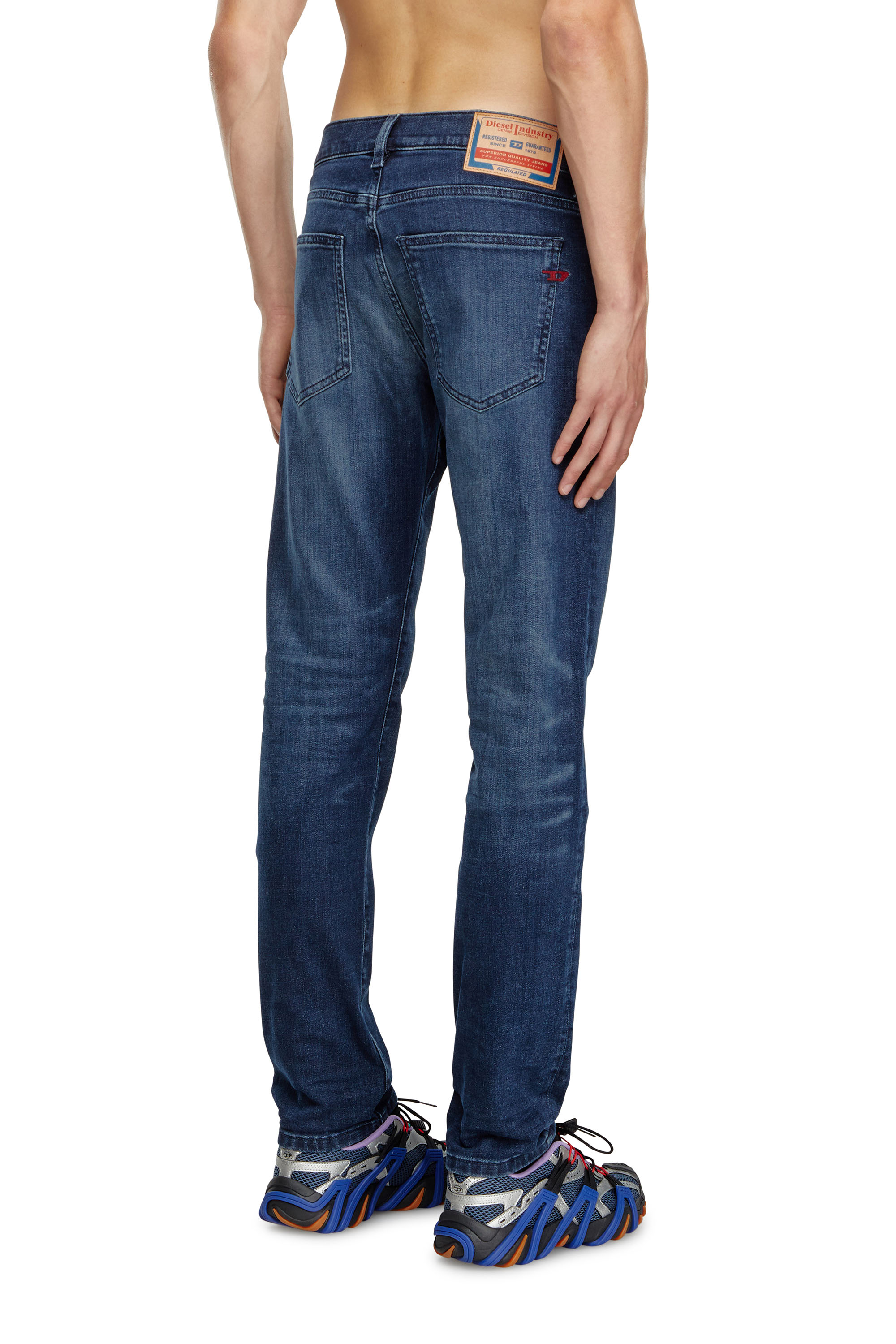 Diesel - Male Slim Jeans 2019 D-Strukt 0GRDJ, Dark Blue - Image 4