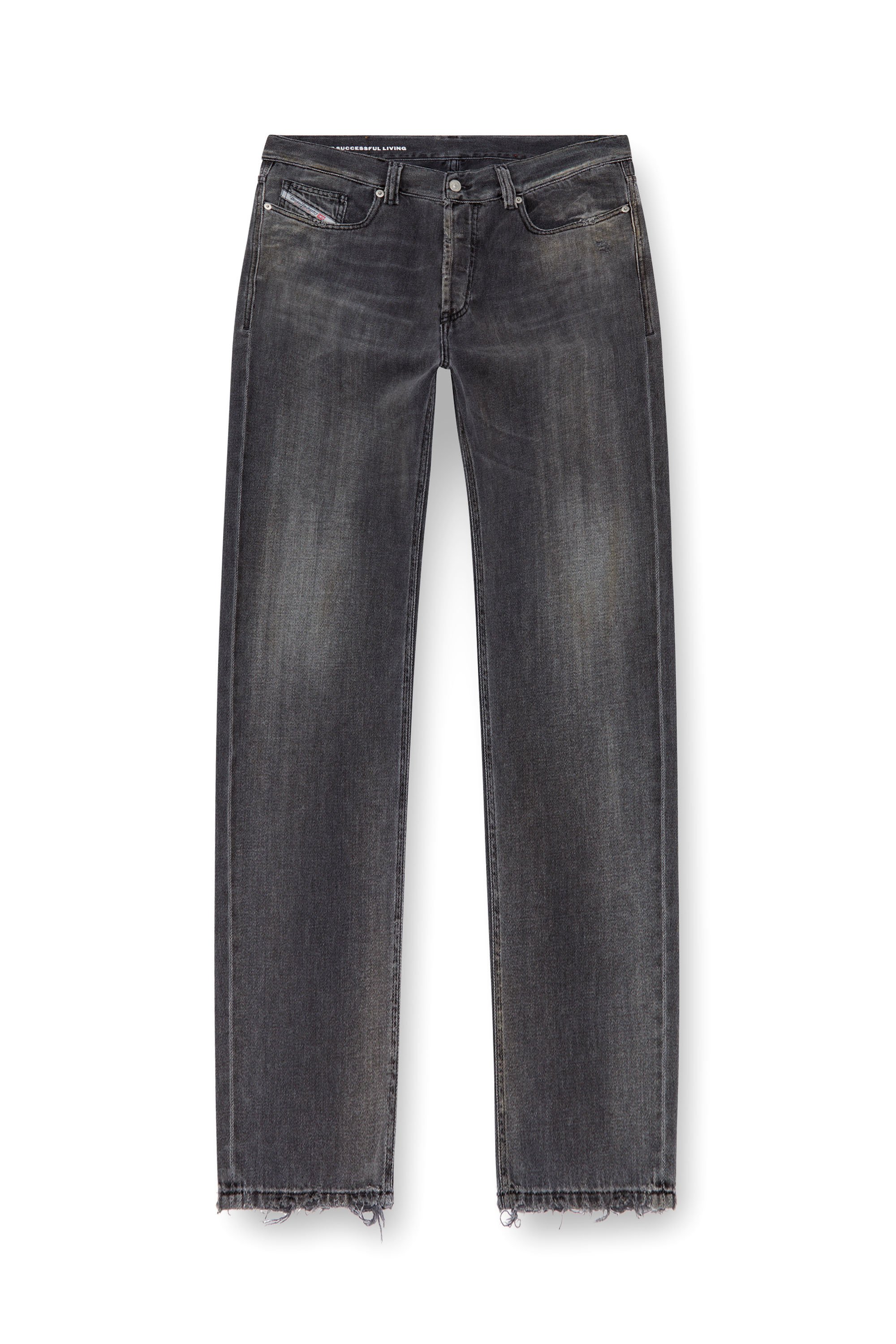 Diesel - Male Straight Jeans 2010 D-Macs 09K14, Black/Dark Grey - Image 3