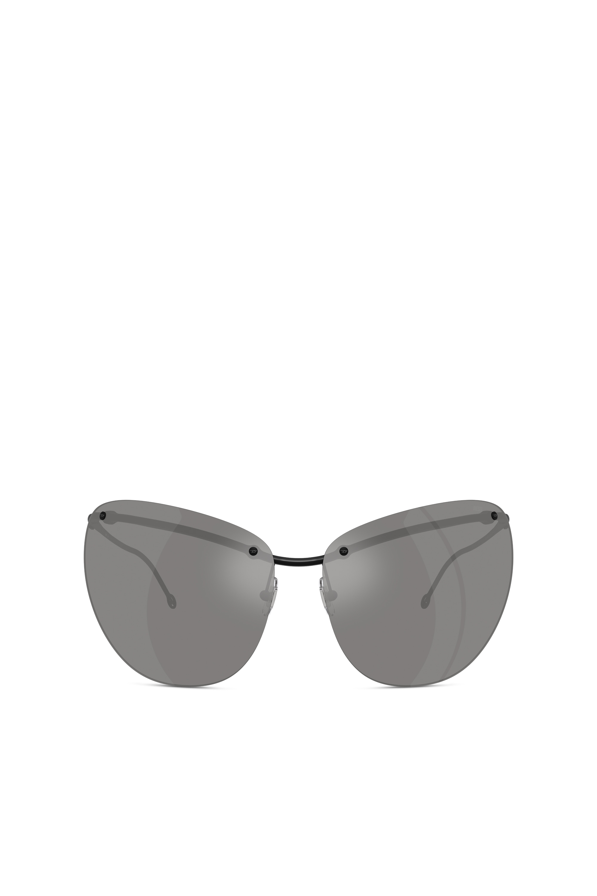 Diesel - 0DL1007, Lunettes de soleil à la forme enveloppante Mixte in Gris - 2