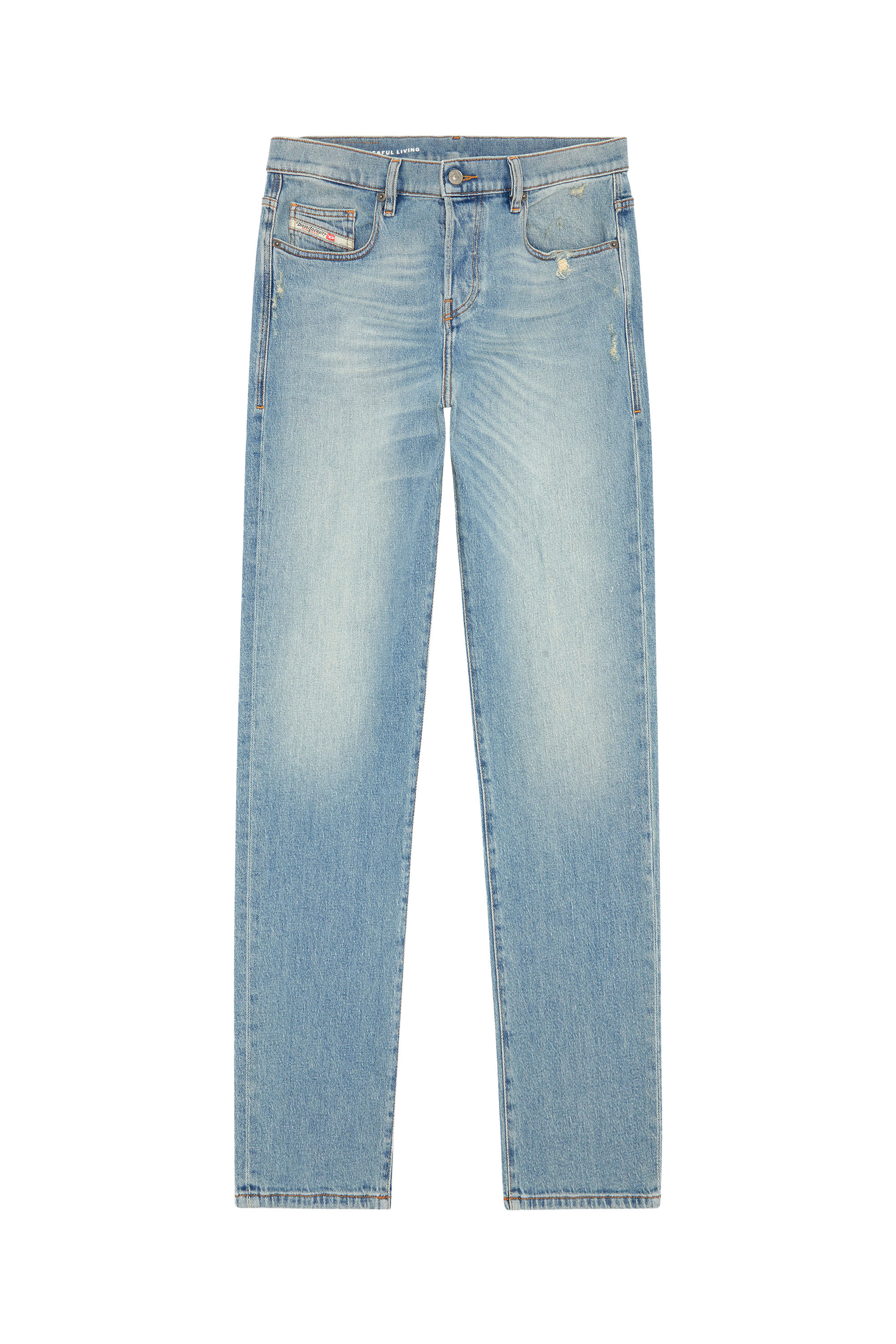Men's Regular Jeans | Light blue | Diesel 2020 D-Viker Men's Regular Jeans | Light blue | Diesel 2020 D-Viker