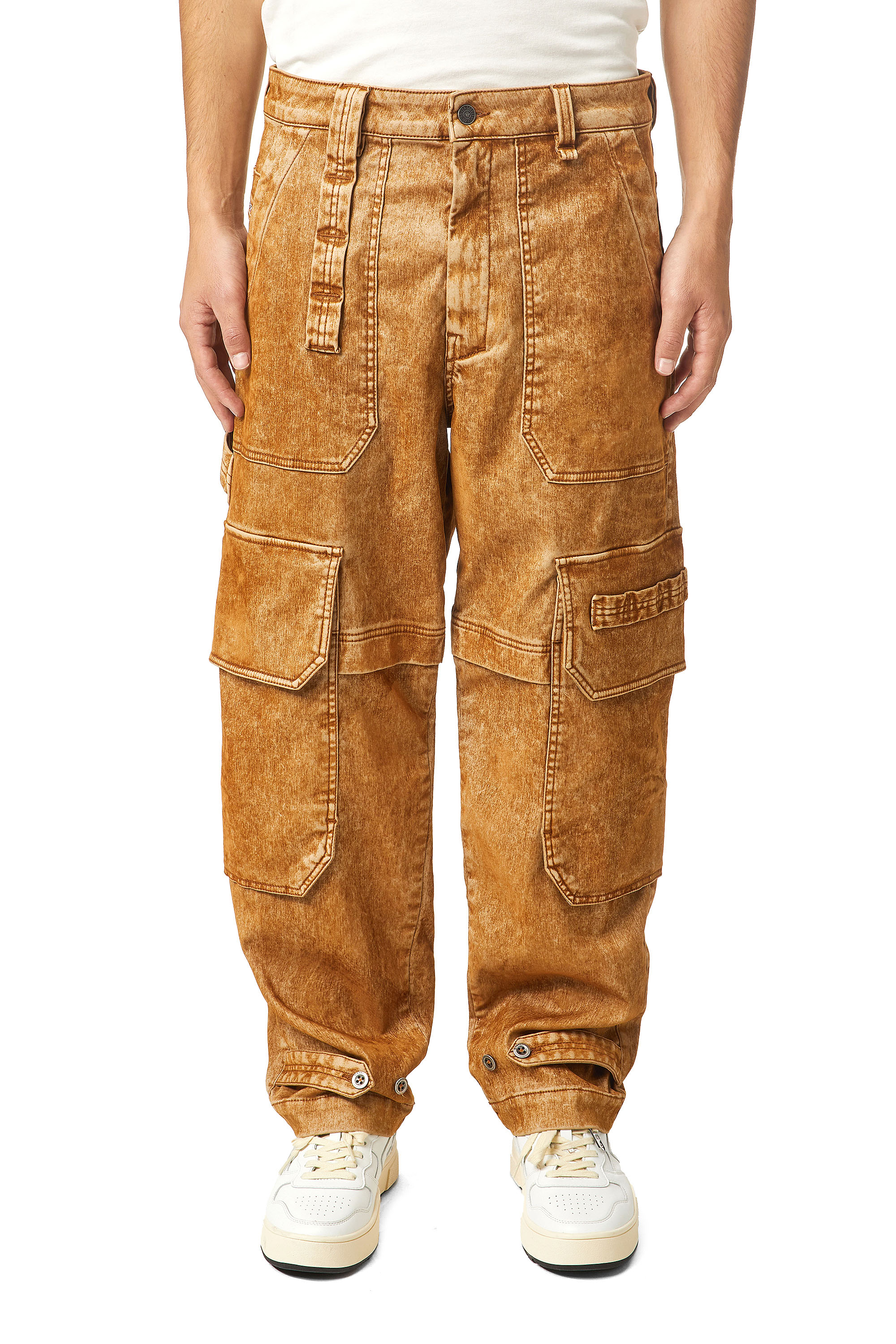 Diesel - D-Multy JoggJeans® 0AFAT Tapered, Light Brown - Image 1