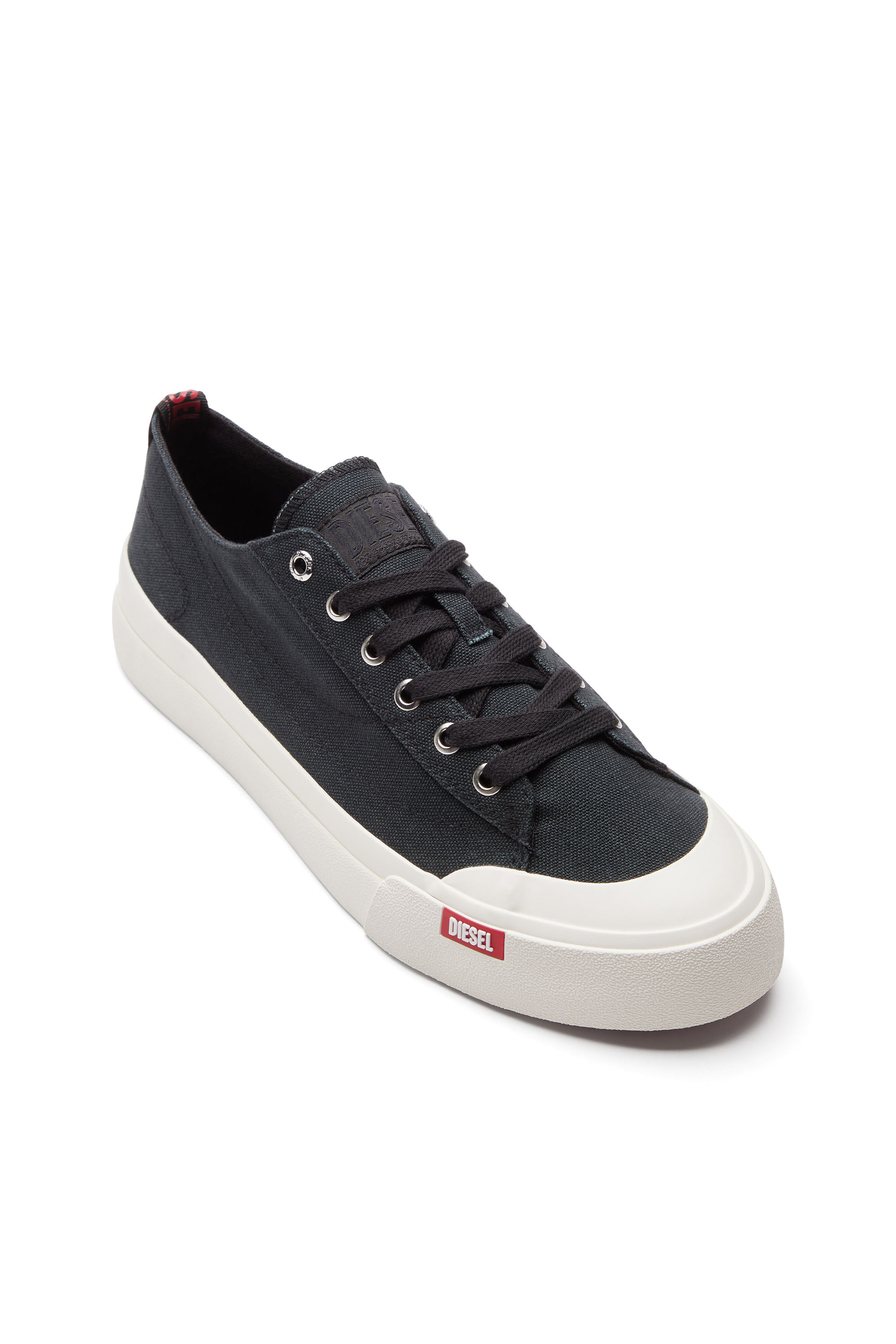 Diesel - S-ATHOS LOW, S-Athos Low-Sneakers en toile Homme in Noir - 6