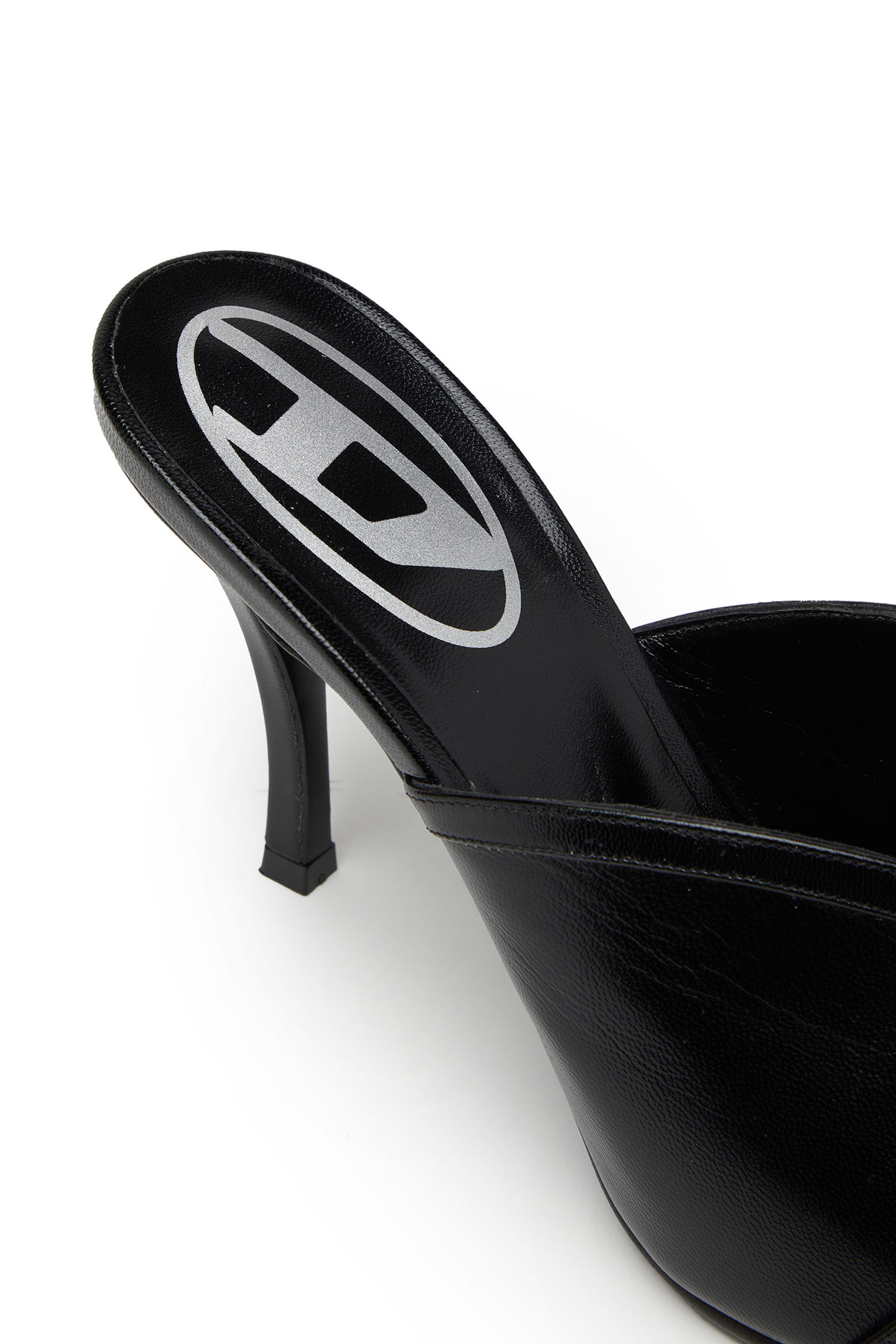 Diesel - D-ELECTRA ML, Female D-Electra ML - Stiletto mules with cage upper in Black - Image 6