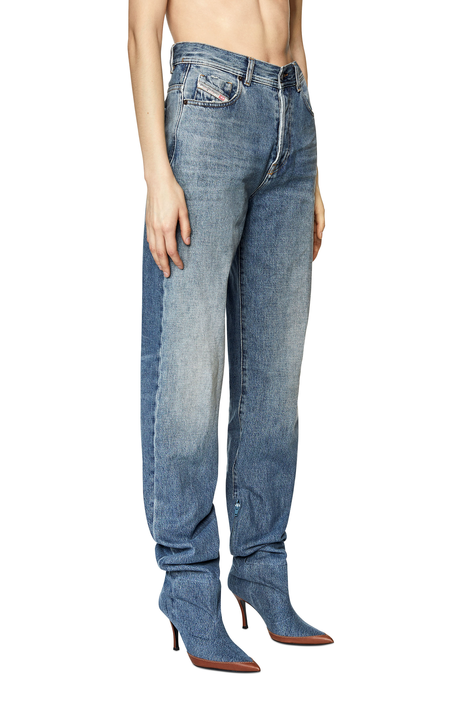 Diesel - 1956 007A7 Straight Jeans,  - Image 4