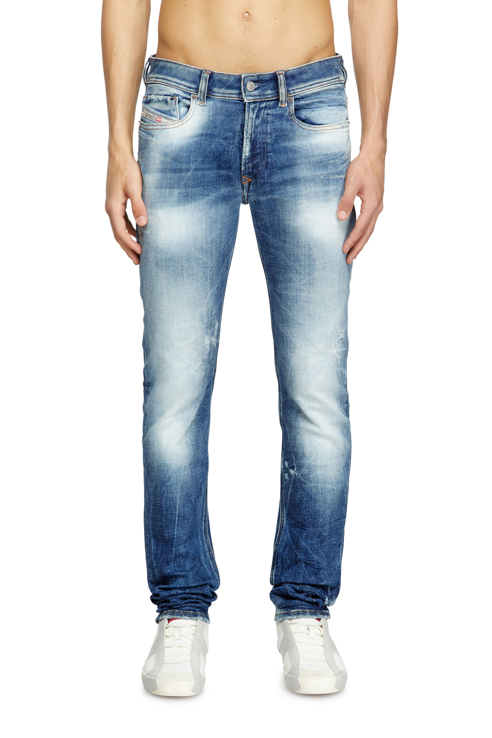 Diesel - Male's Skinny Jeans 1979 Sleenker 09M27, Dark Blue - 2