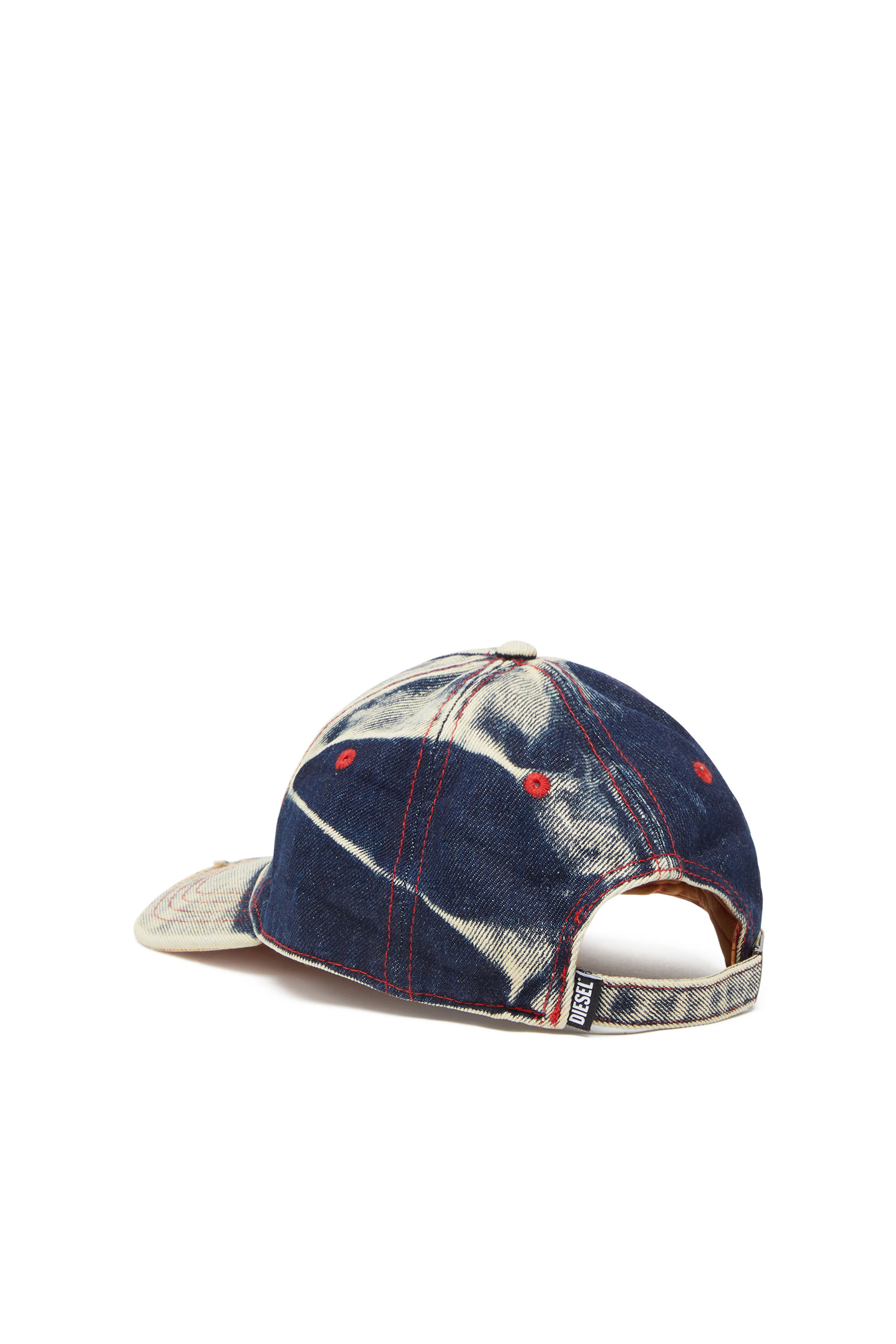 Diesel - C-SEYMON, Casquette de baseball en denim traité Mixte in Polychrome - 2