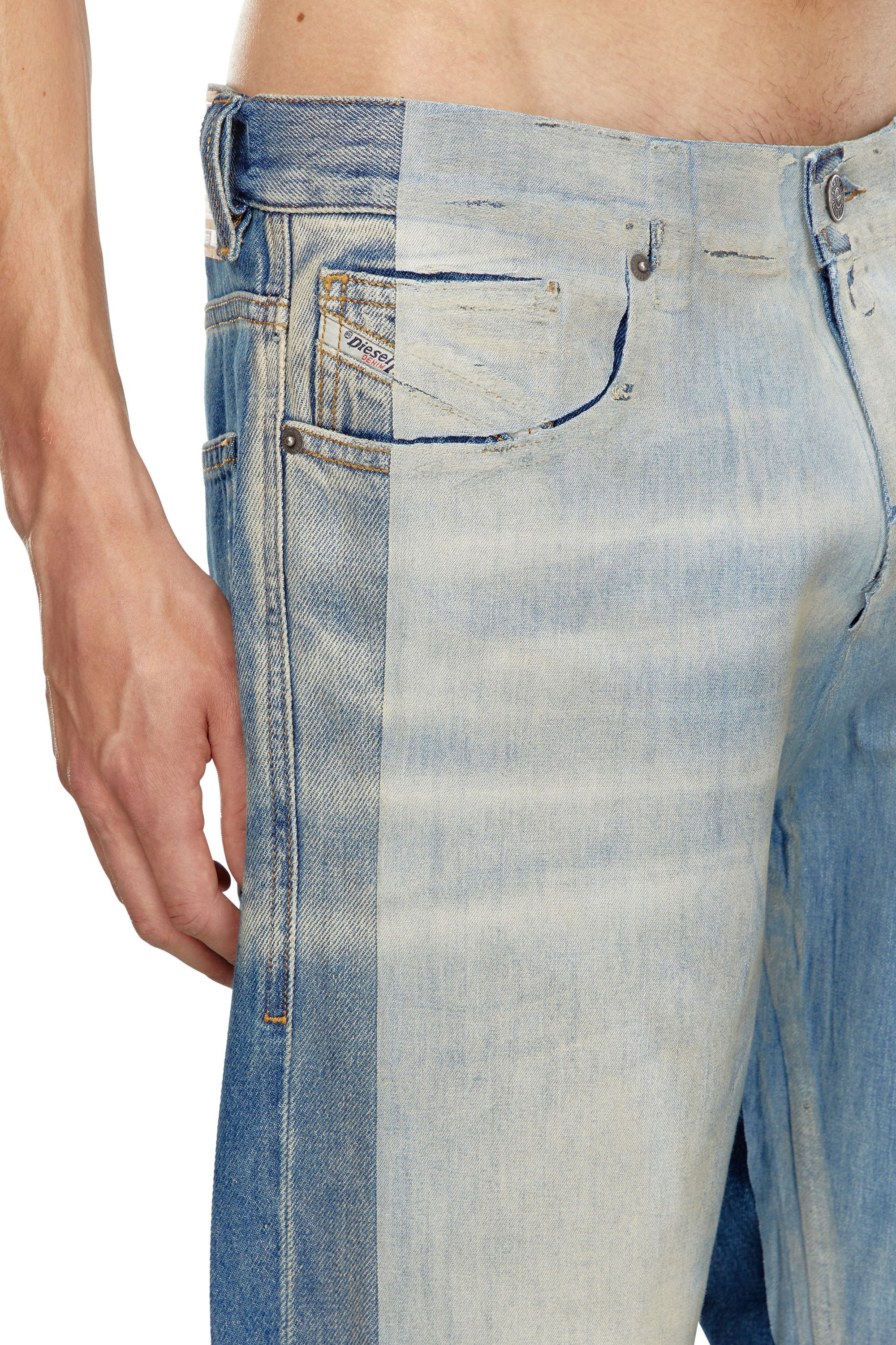 Diesel - Male Straight Jeans 2010 D-Macs 09K22, Medium Blue - Image 5