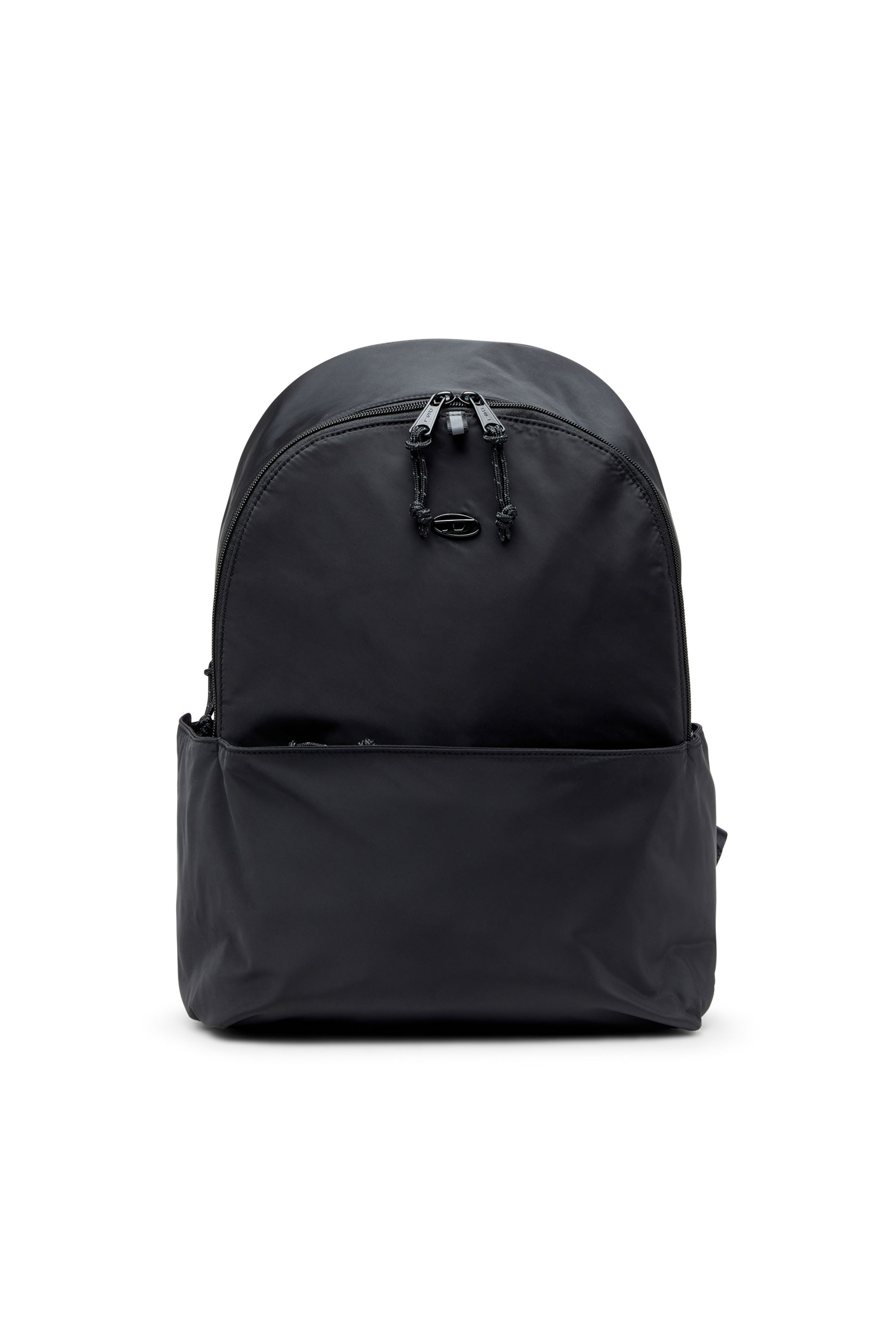 Diesel - D-PACK BACKPACK X, Sac à dos en tissu au toucher satiné Homme in Noir - 1