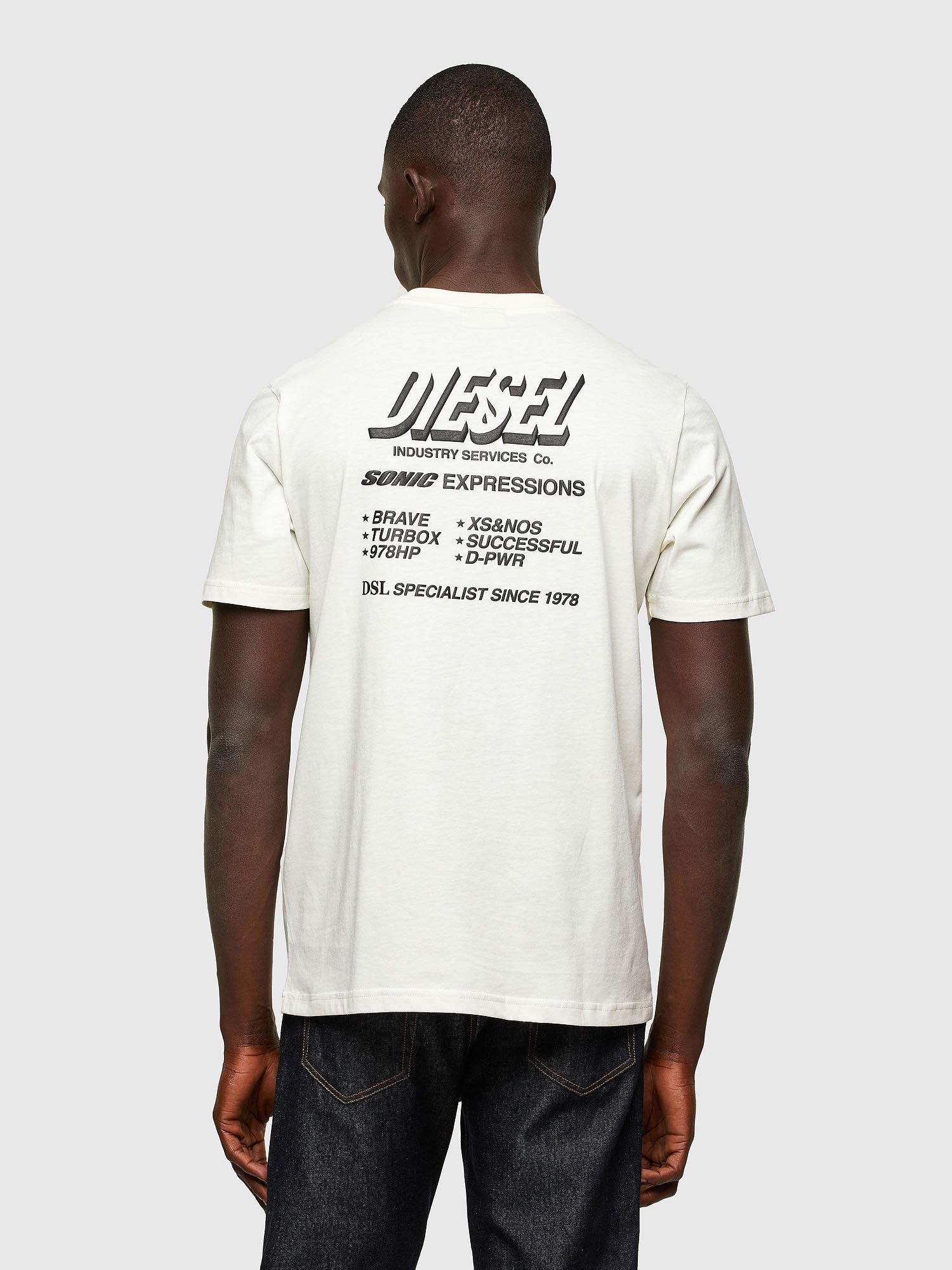 Diesel - T-JUST-A33, White - Image 3