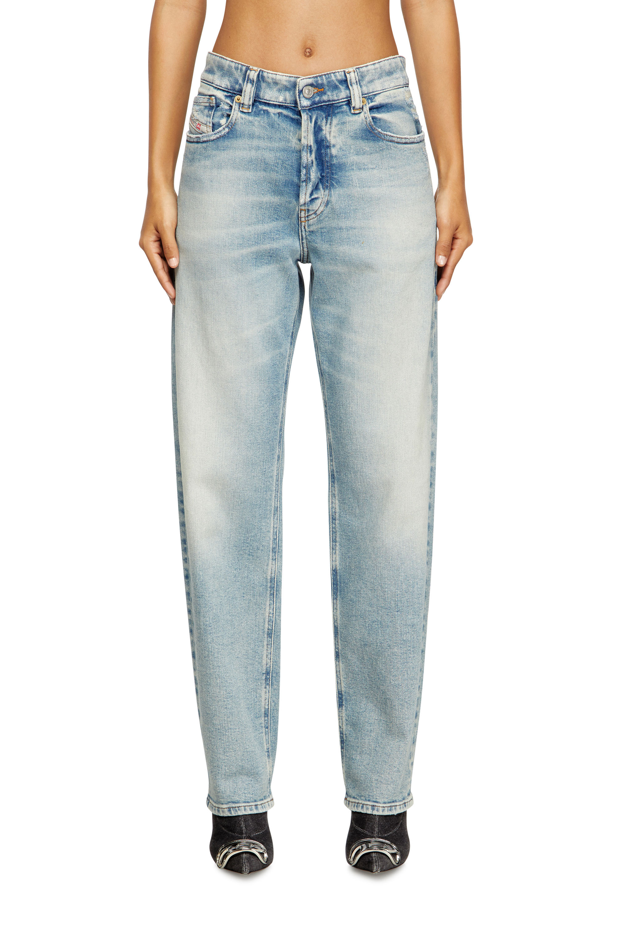 Diesel - Female's Regular Jeans 1988 D-Ark 09M21, Light Blue - 1