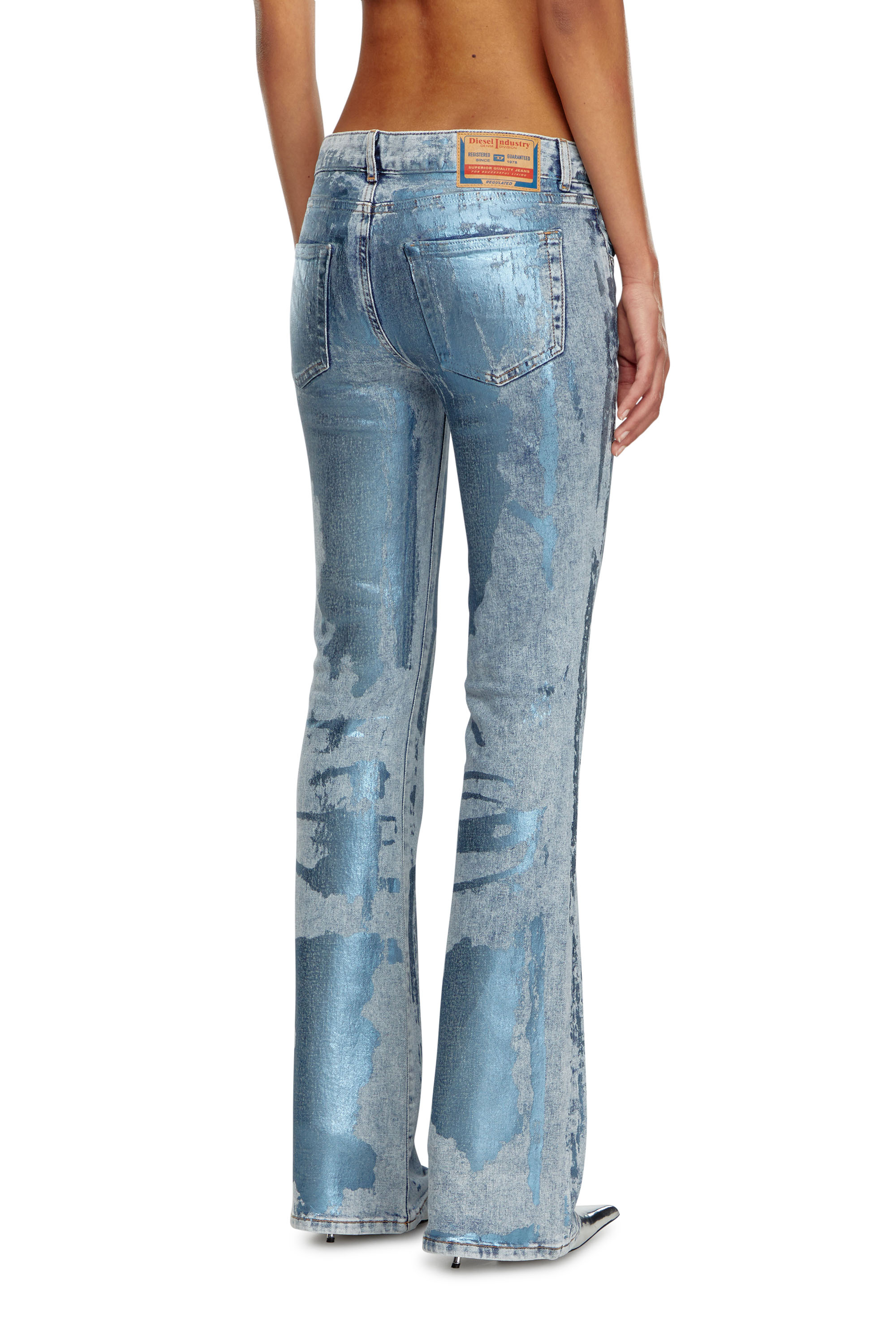 Diesel - Female Bootcut and Flare Jeans 1969 D-Ebbey 0AJEU, Light Blue - Image 4