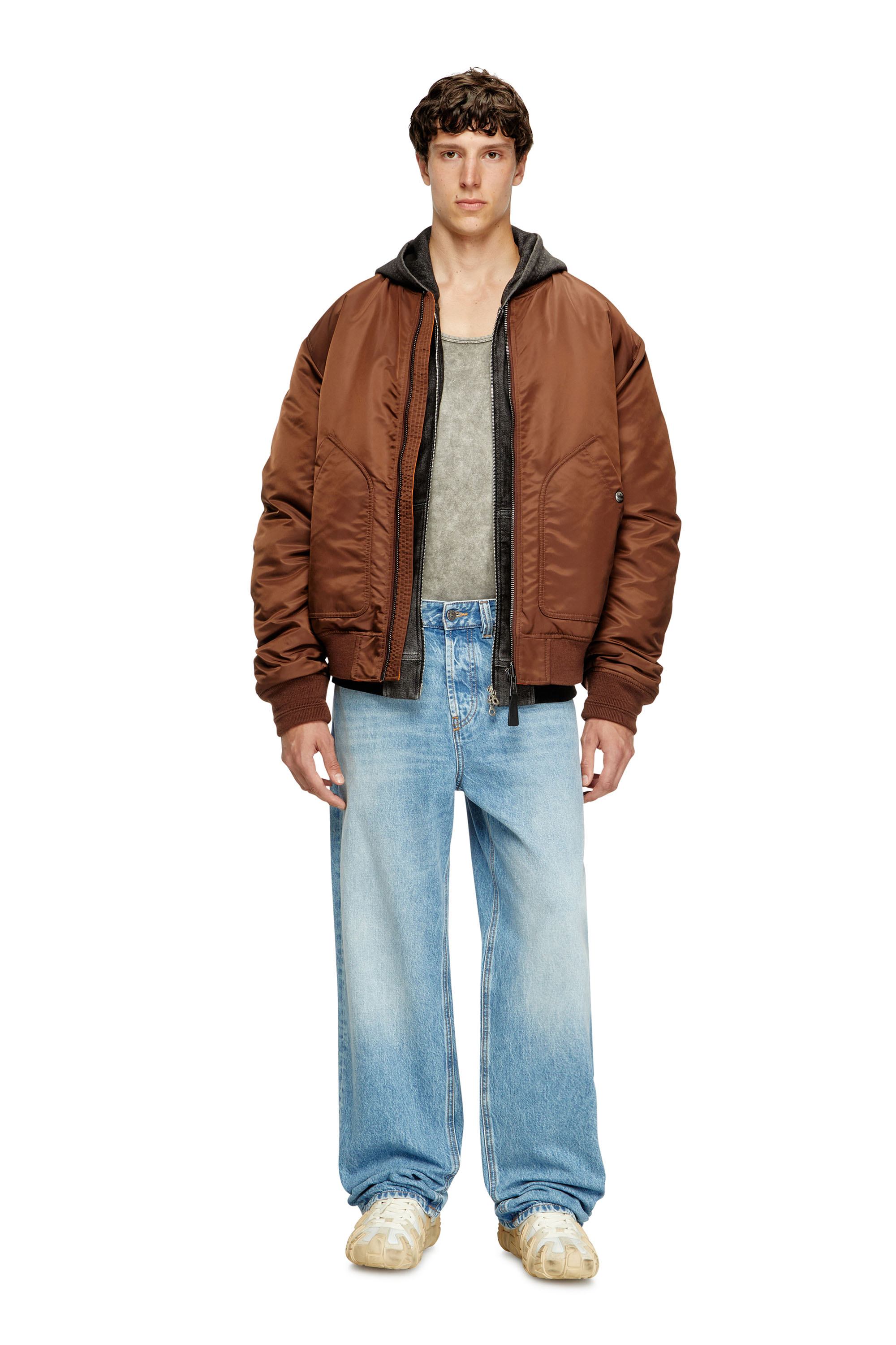 Diesel - Male's Relaxed Jeans 2001 D-Macro 09I29, Light Blue - 2