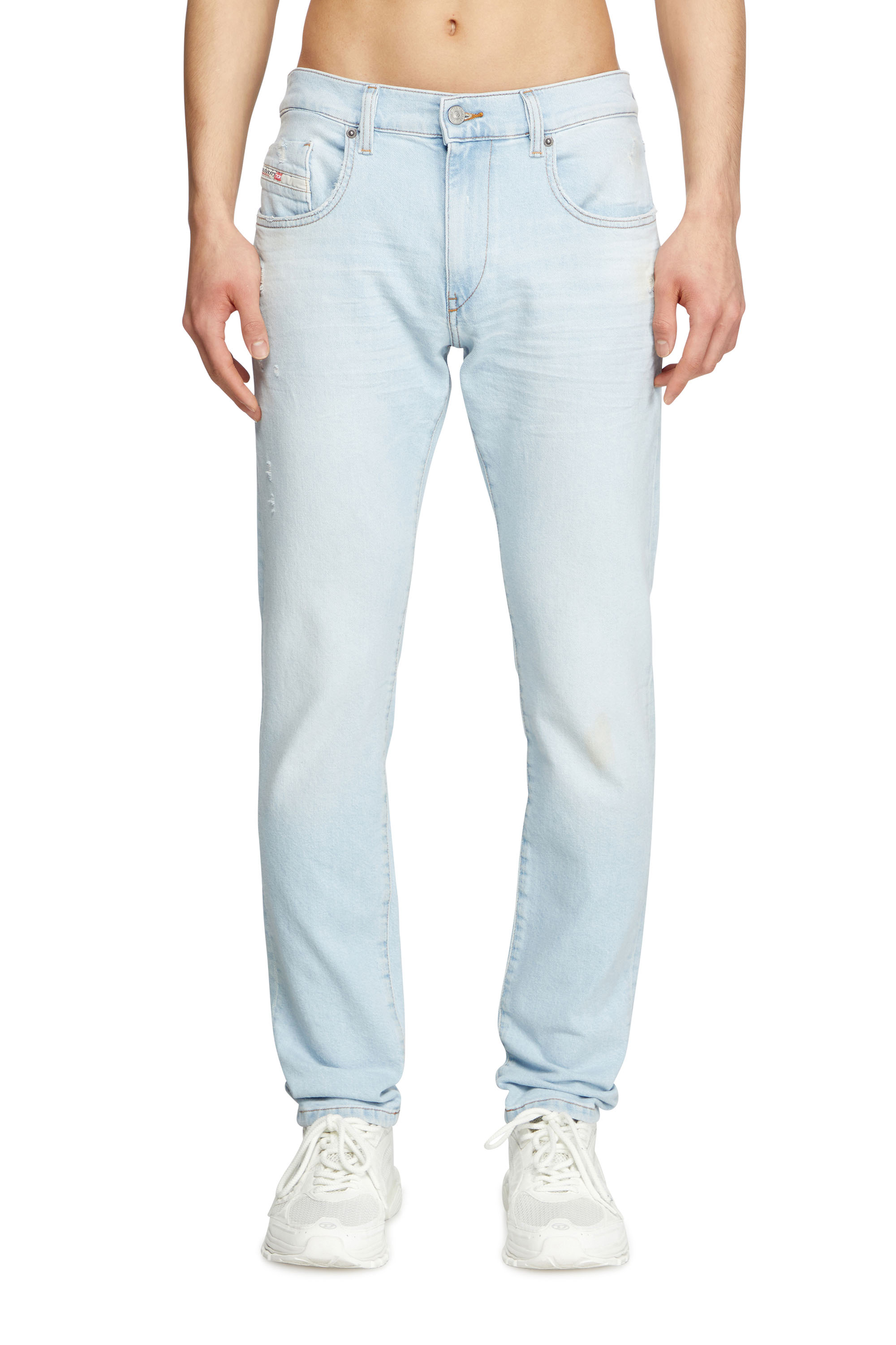 Diesel - Male's Slim Jeans 2019 D-Strukt 0CLBF, Light Blue - 1