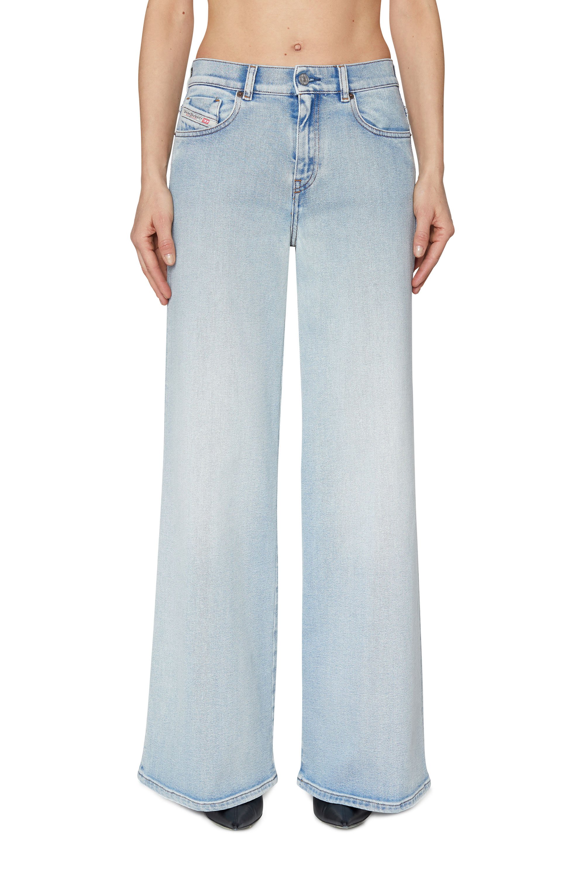 Diesel® 1978 D-Akemi | Women's Flared Jeans: regular waist, vintage