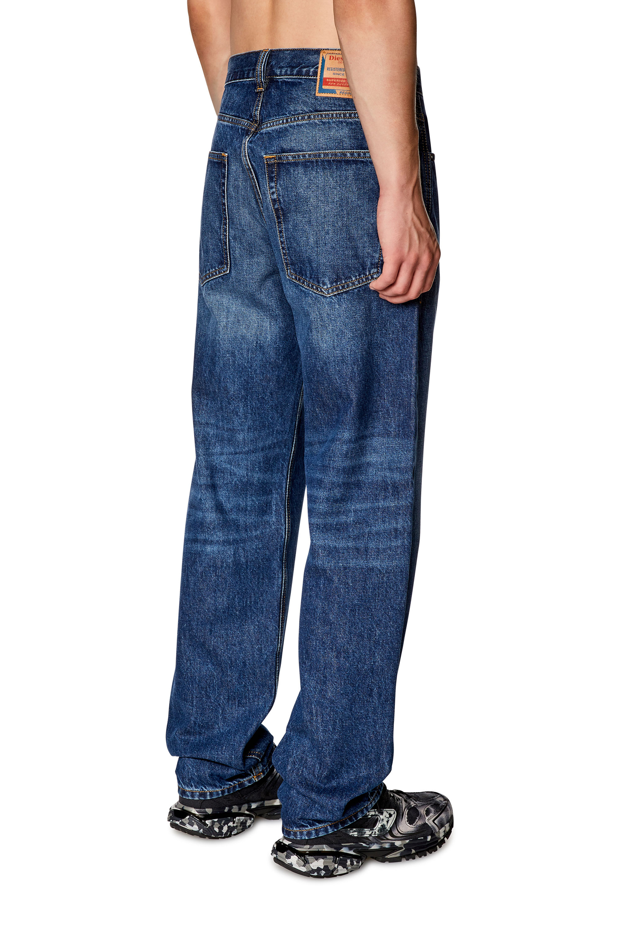 Diesel - Male Straight Jeans 2010 D-Macs 09I27, Dark Blue - Image 4