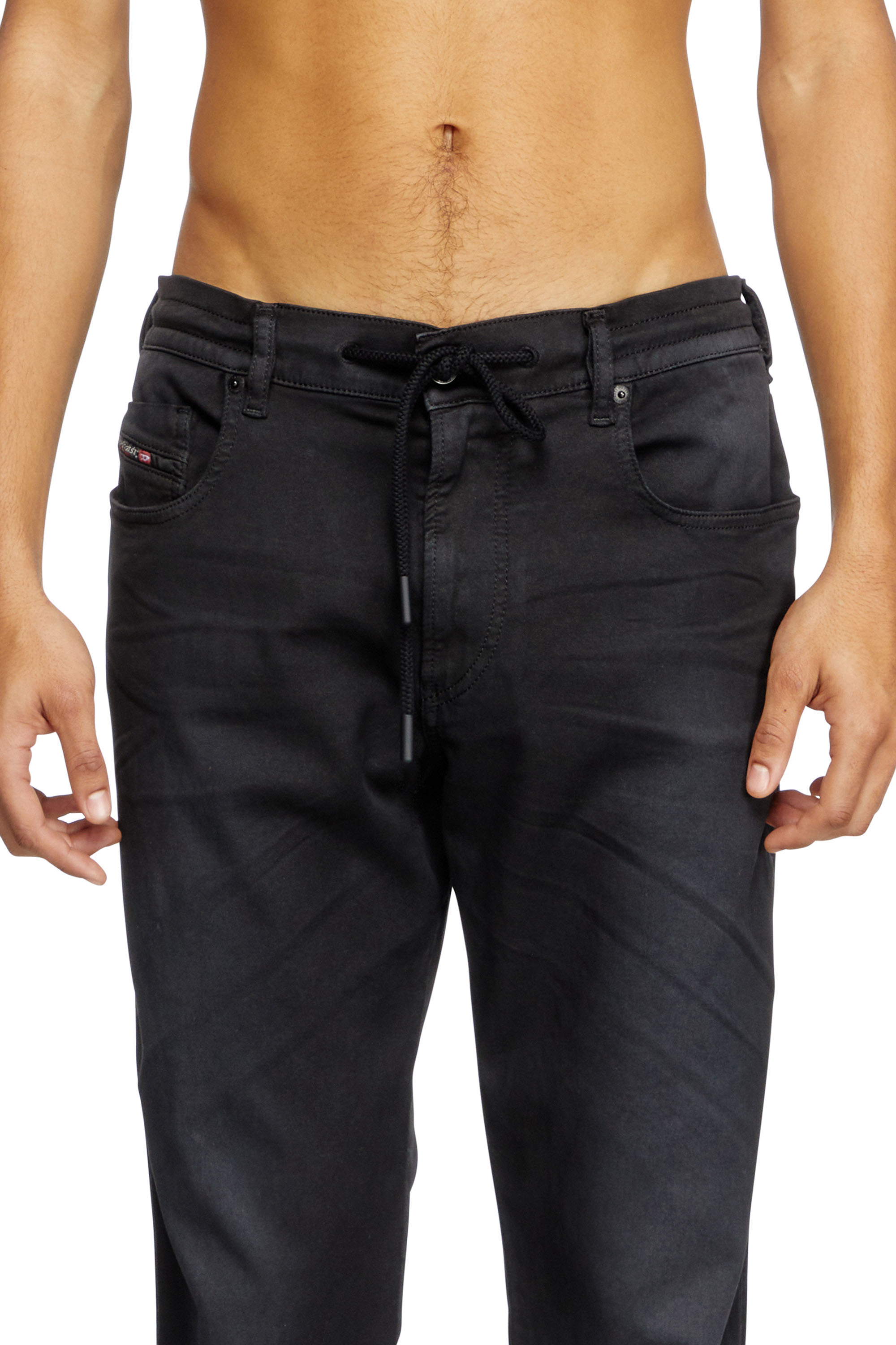 Diesel - Male's Slim 2060 D-Strukt Joggjeans® 0670M, Black - 5