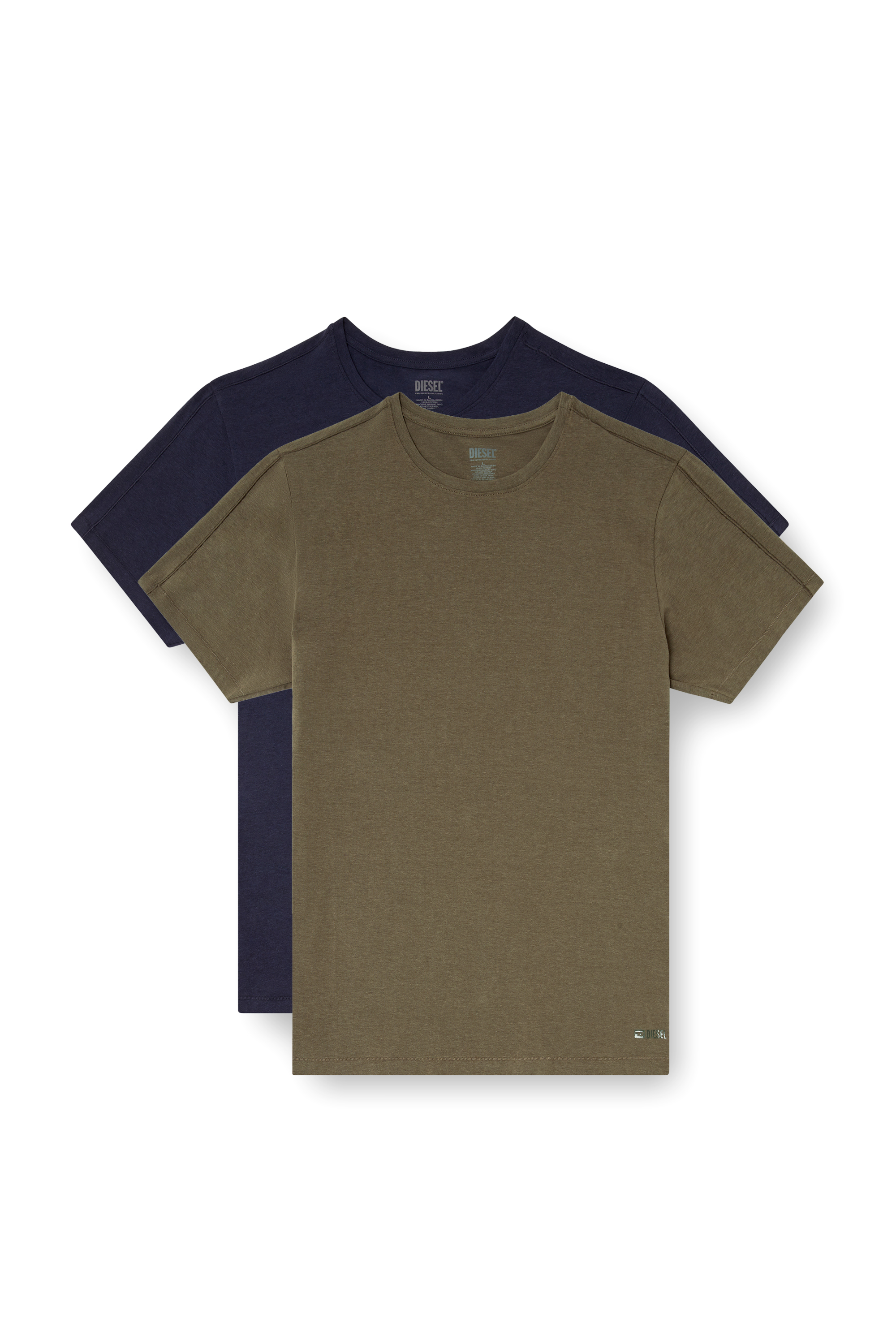 Diesel - RANDAL-D-MONO-2PACK, Lot de 2 T-shirts en jersey fluide Homme in Polychrome - 3