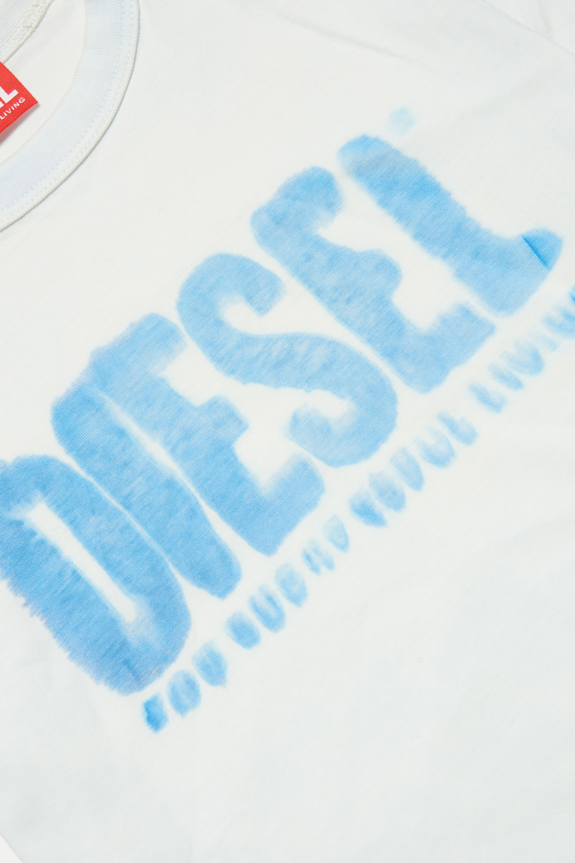 TDIEGORE6 Boy: Logo T-shirt with faded effect | Diesel