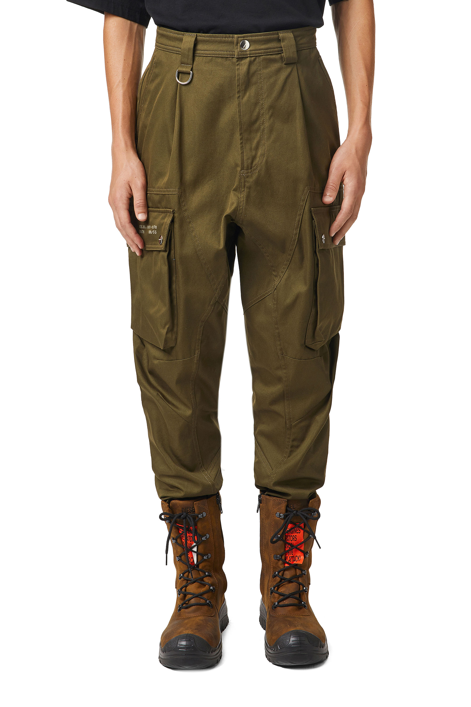 diesel green pants