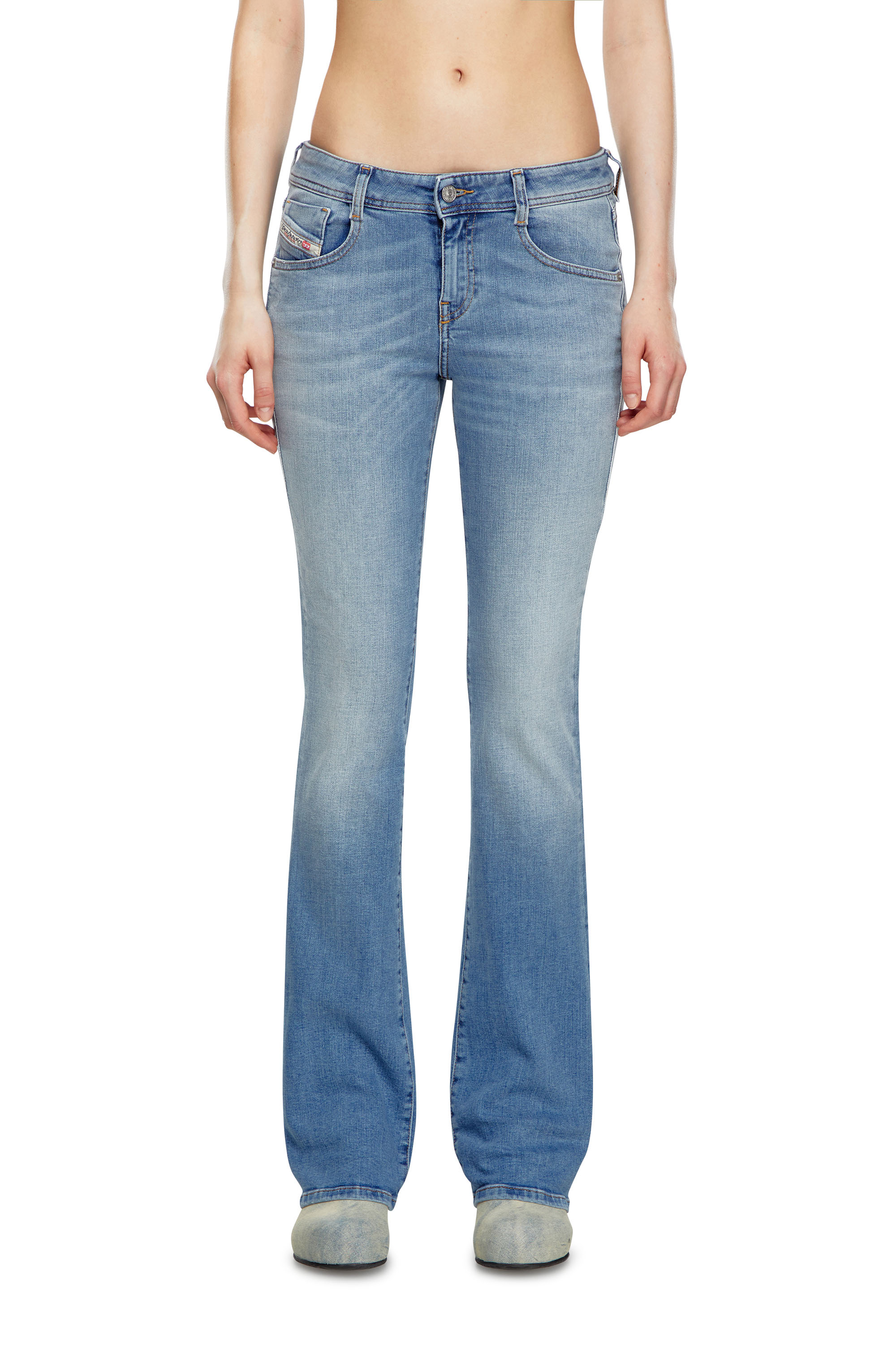 Diesel - Female's Bootcut Jeans 1969 D-Ebbey 09K06, Light Blue - 1