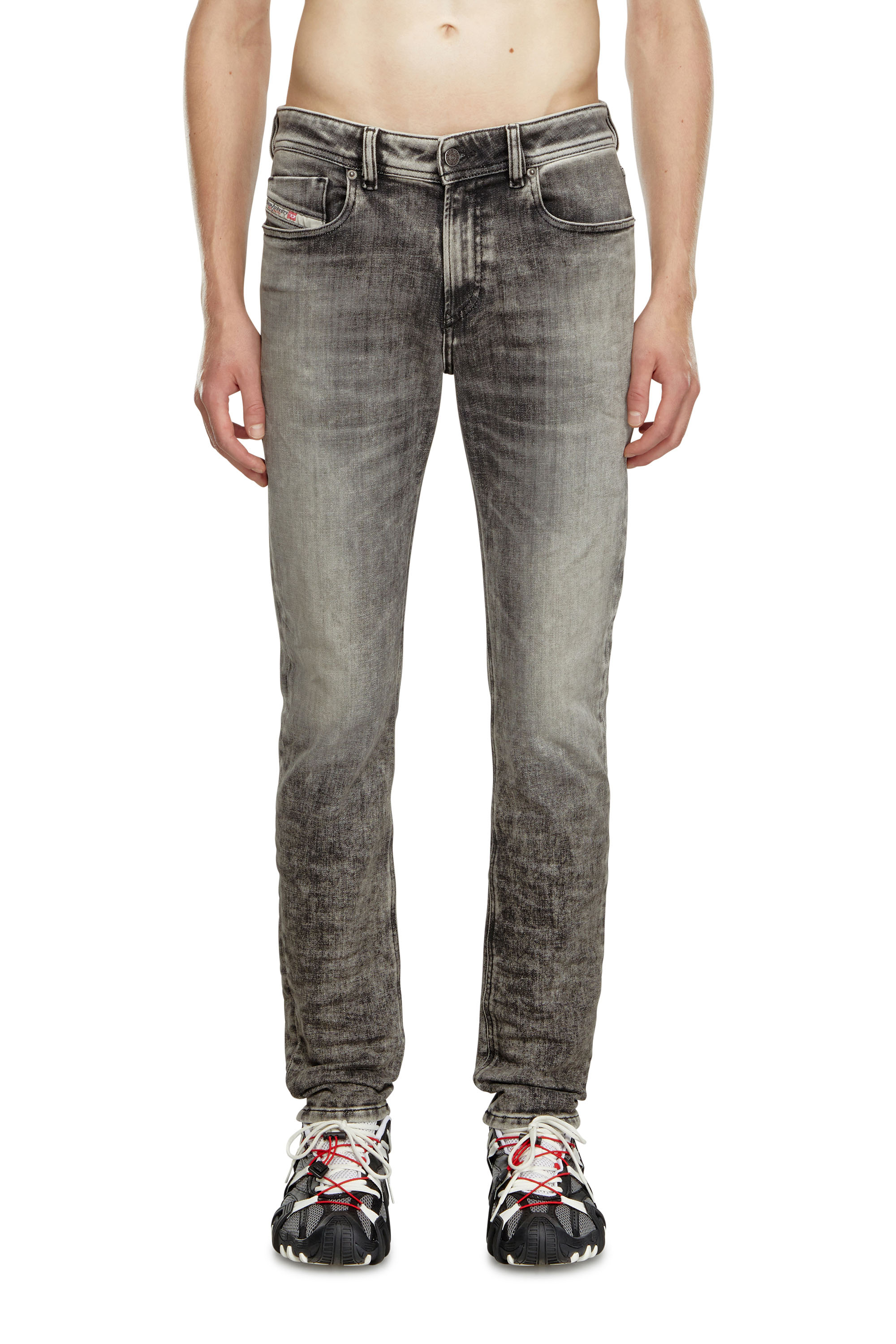 Diesel - Male Skinny Jeans 1979 Sleenker 09J28, Grey - Image 1