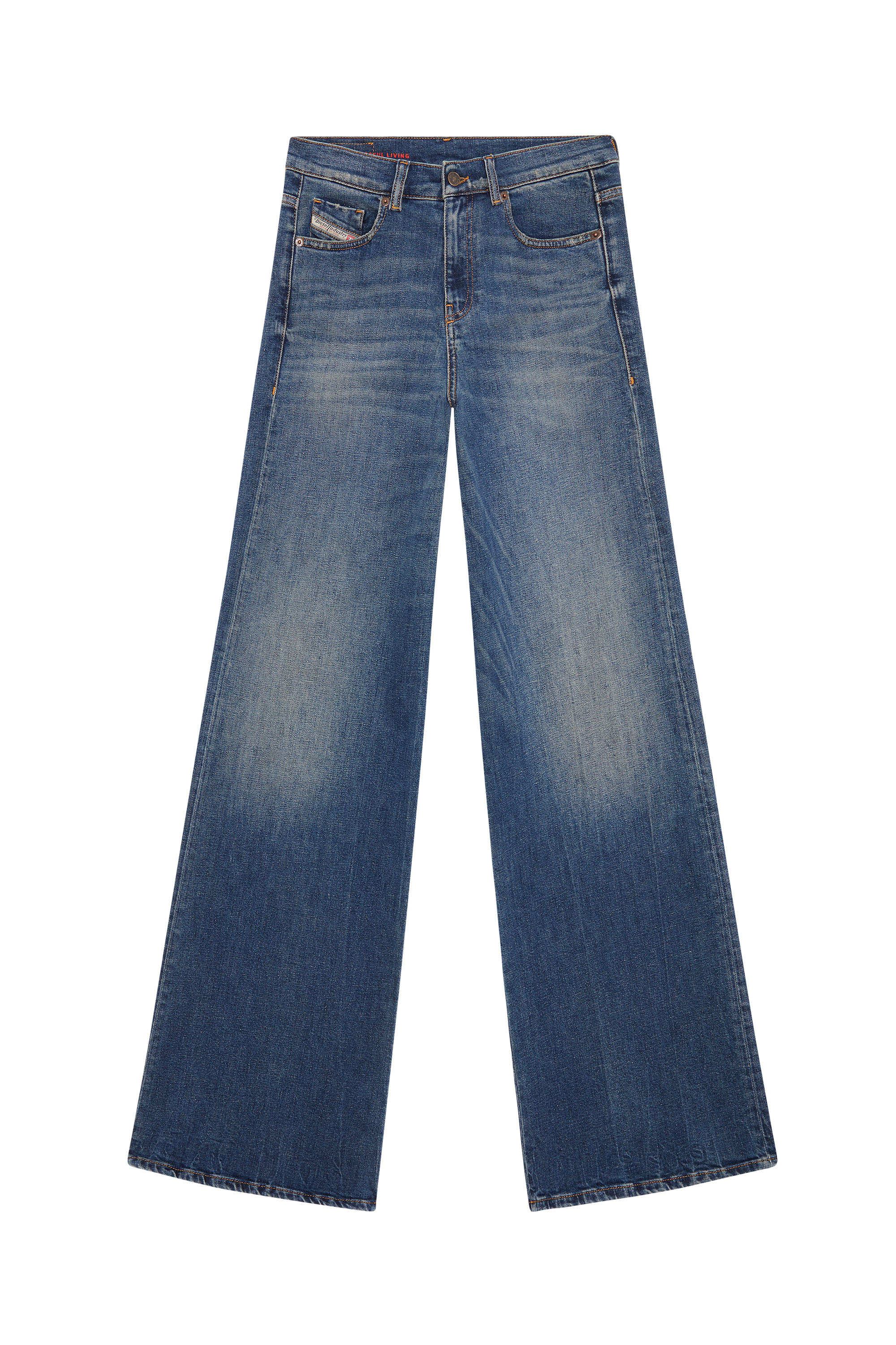 Diesel - 1978 09E66 Bootcut and Flare Jeans, Dark Blue - Image 6