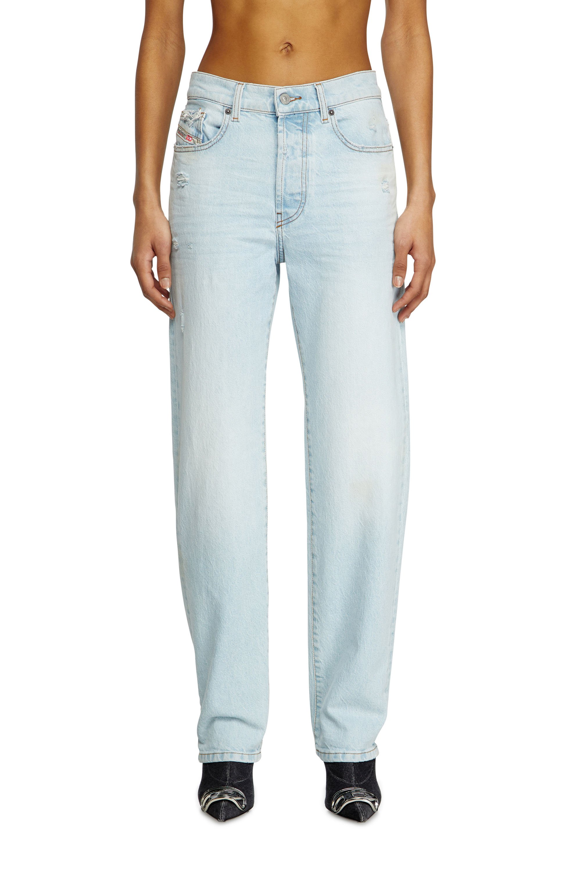 Diesel - Regular Jeans 1988 D-Ark 0CLBF Femme, Bleu Clair - Image 1