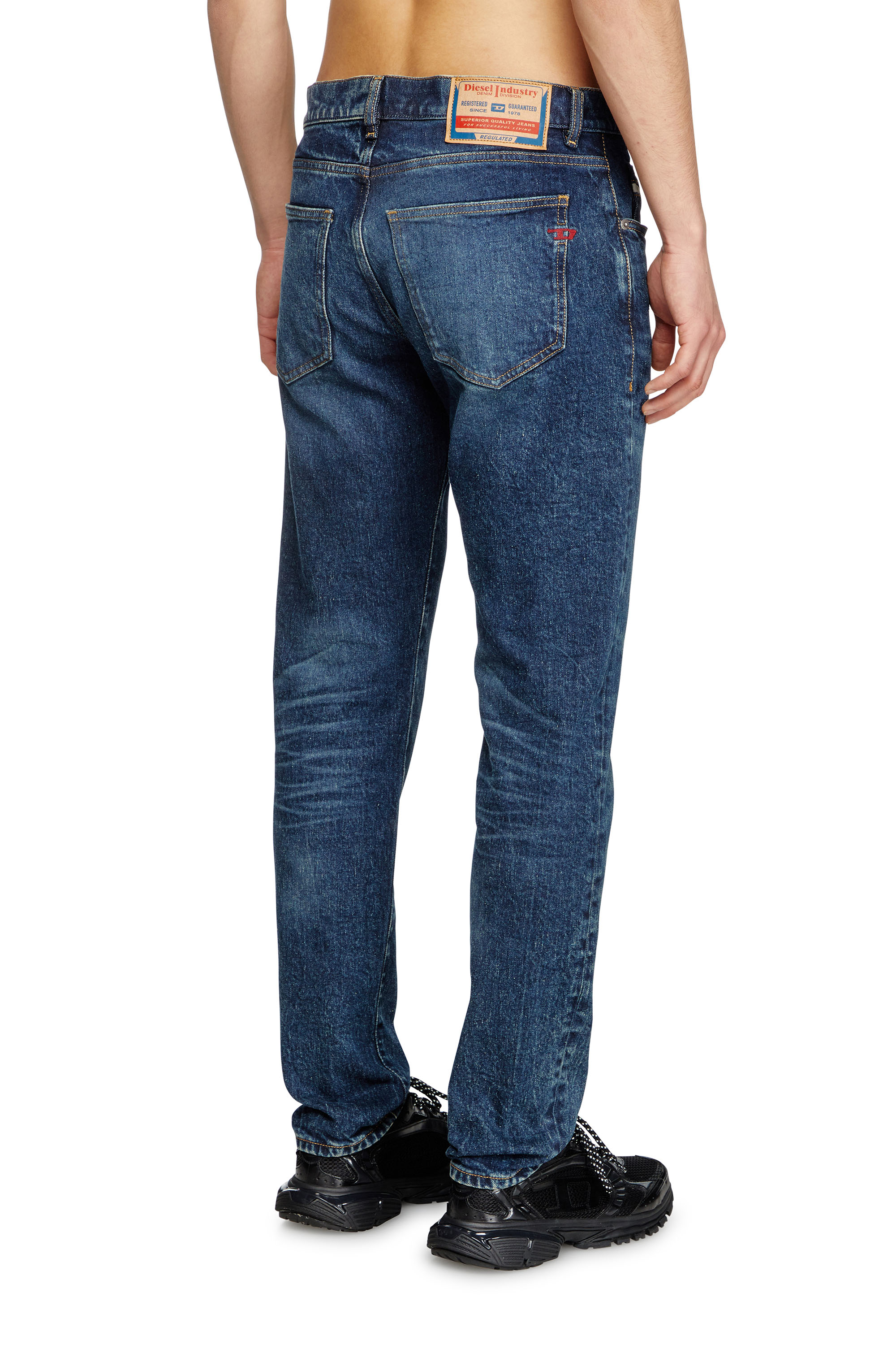 Diesel - Male's Slim Jeans 2019 D-Strukt 007Y3, Dark Blue - 4