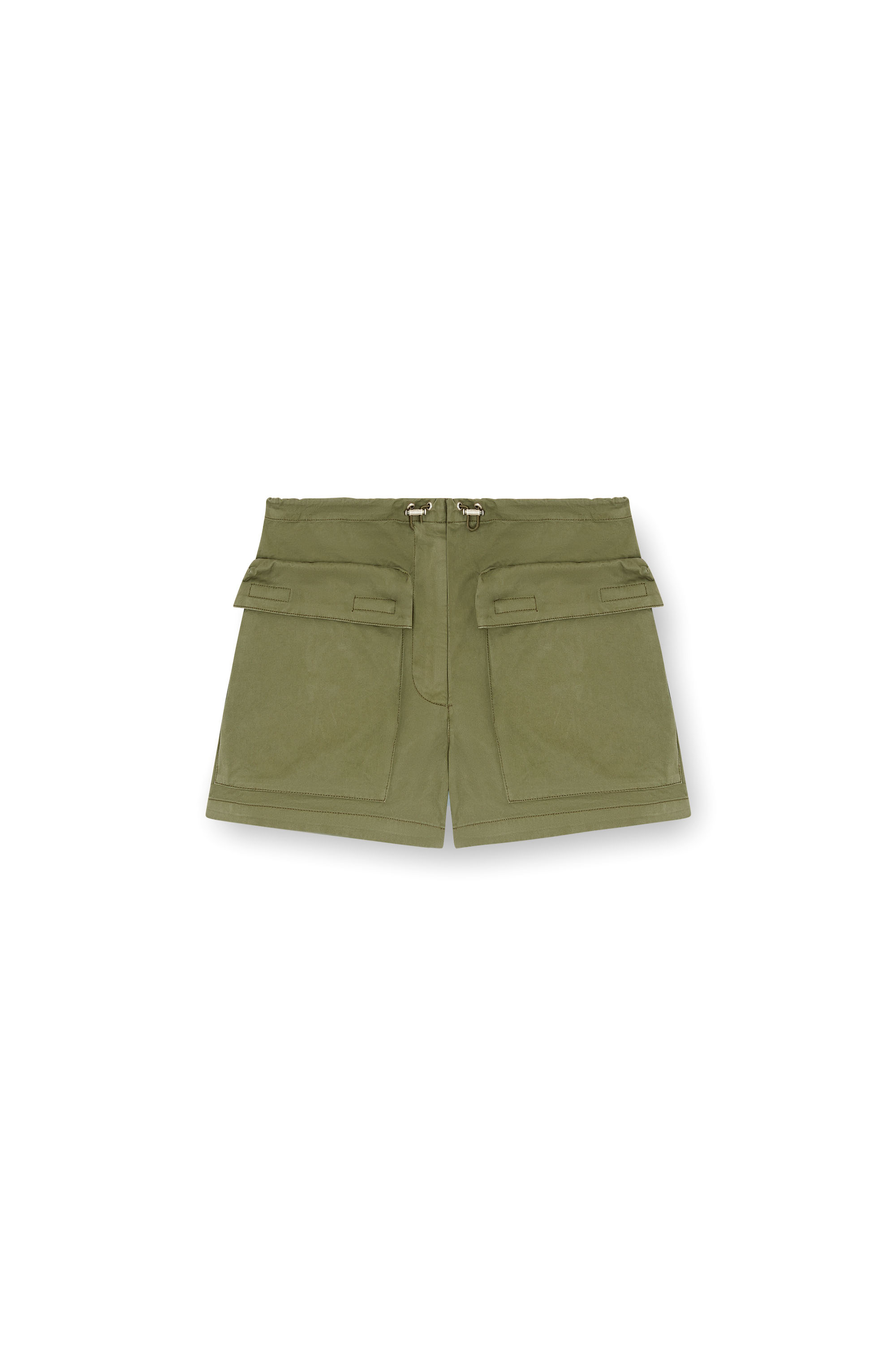 Diesel - S-ENESIS, Utility shorts Femme in Vert - 4