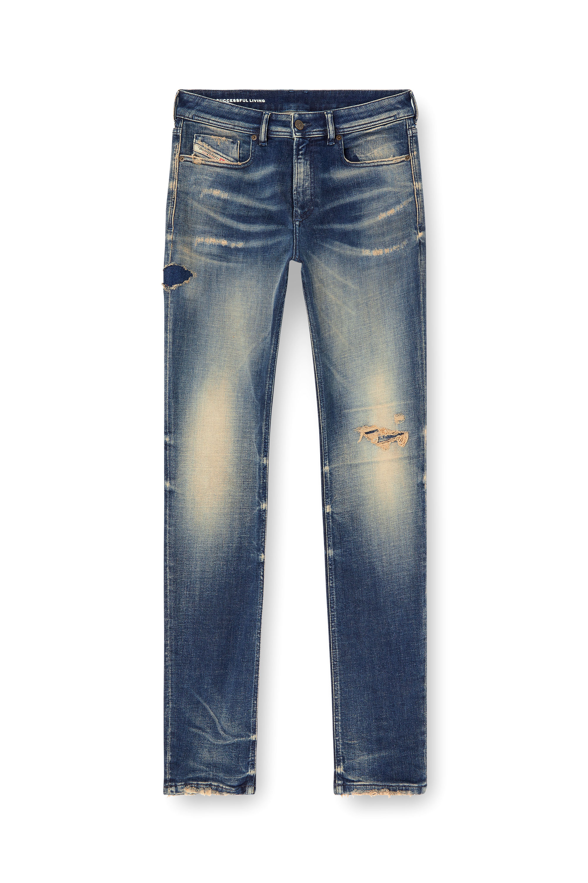 Diesel - Male's Skinny Jeans 1979 Sleenker 09K74, Dark Blue - 3