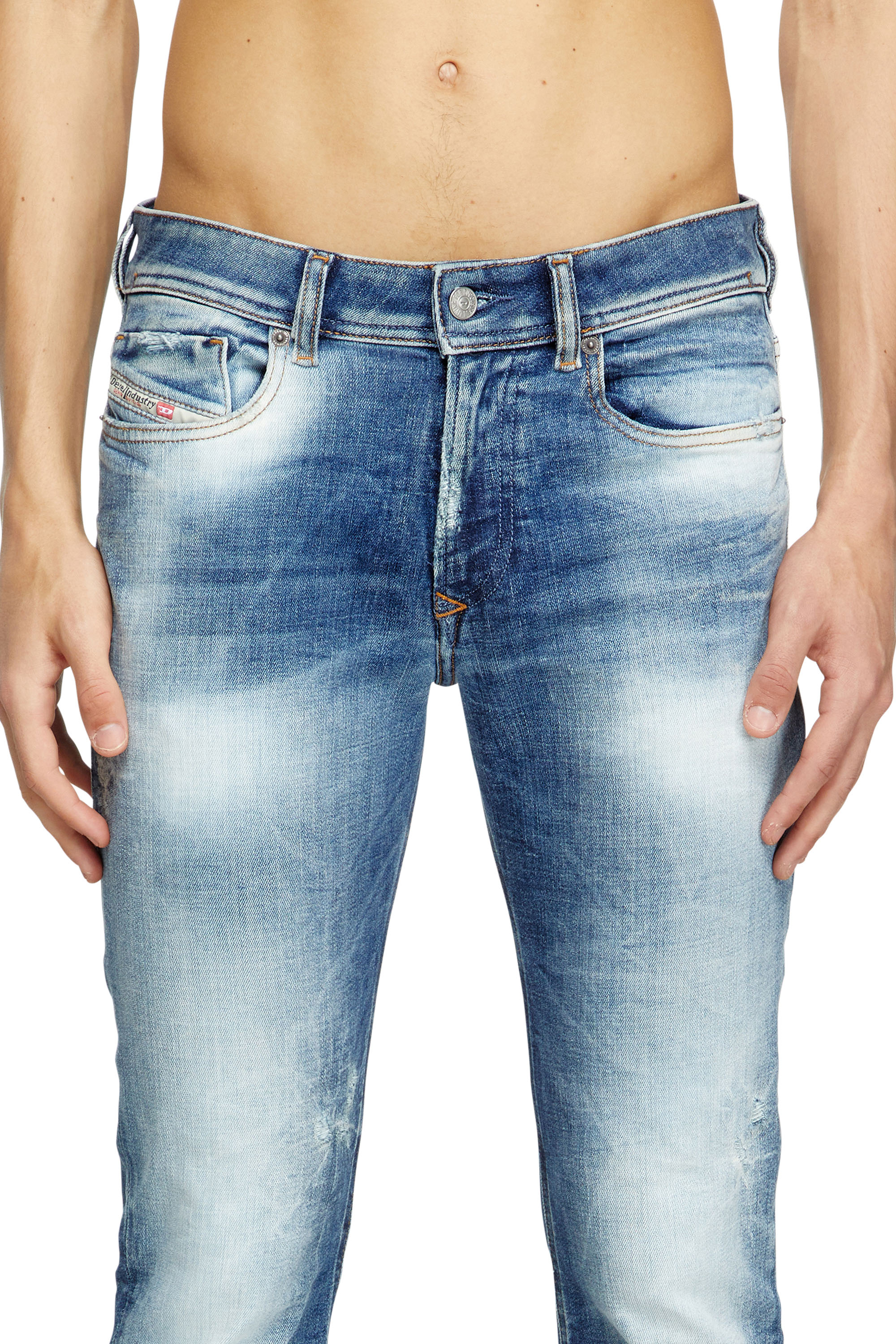 Diesel - Male's Skinny Jeans 1979 Sleenker 09M27, Dark Blue - 5