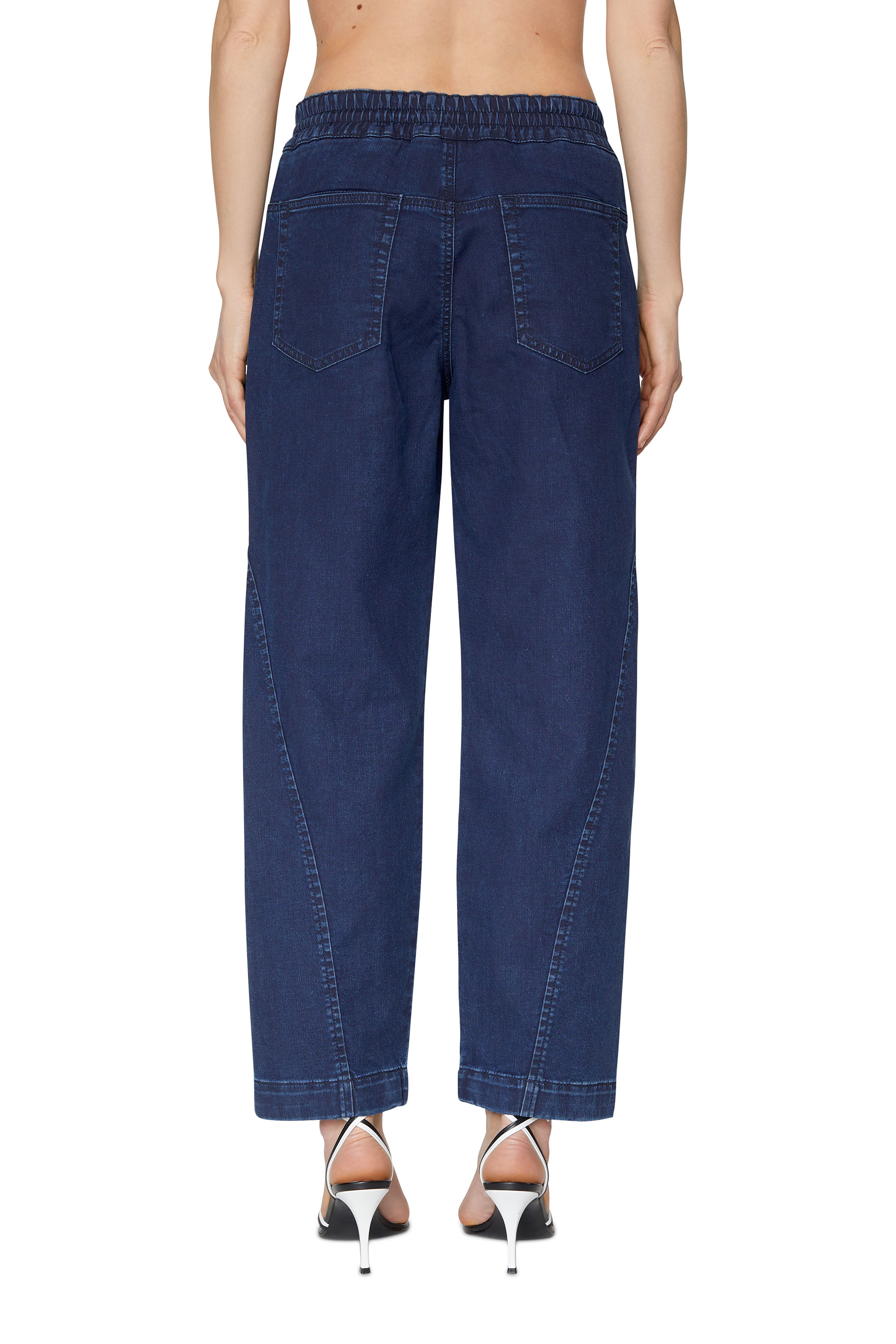 Diesel - Krailey JoggJeans® 069ZJ Boyfriend, Dark Blue - Image 2