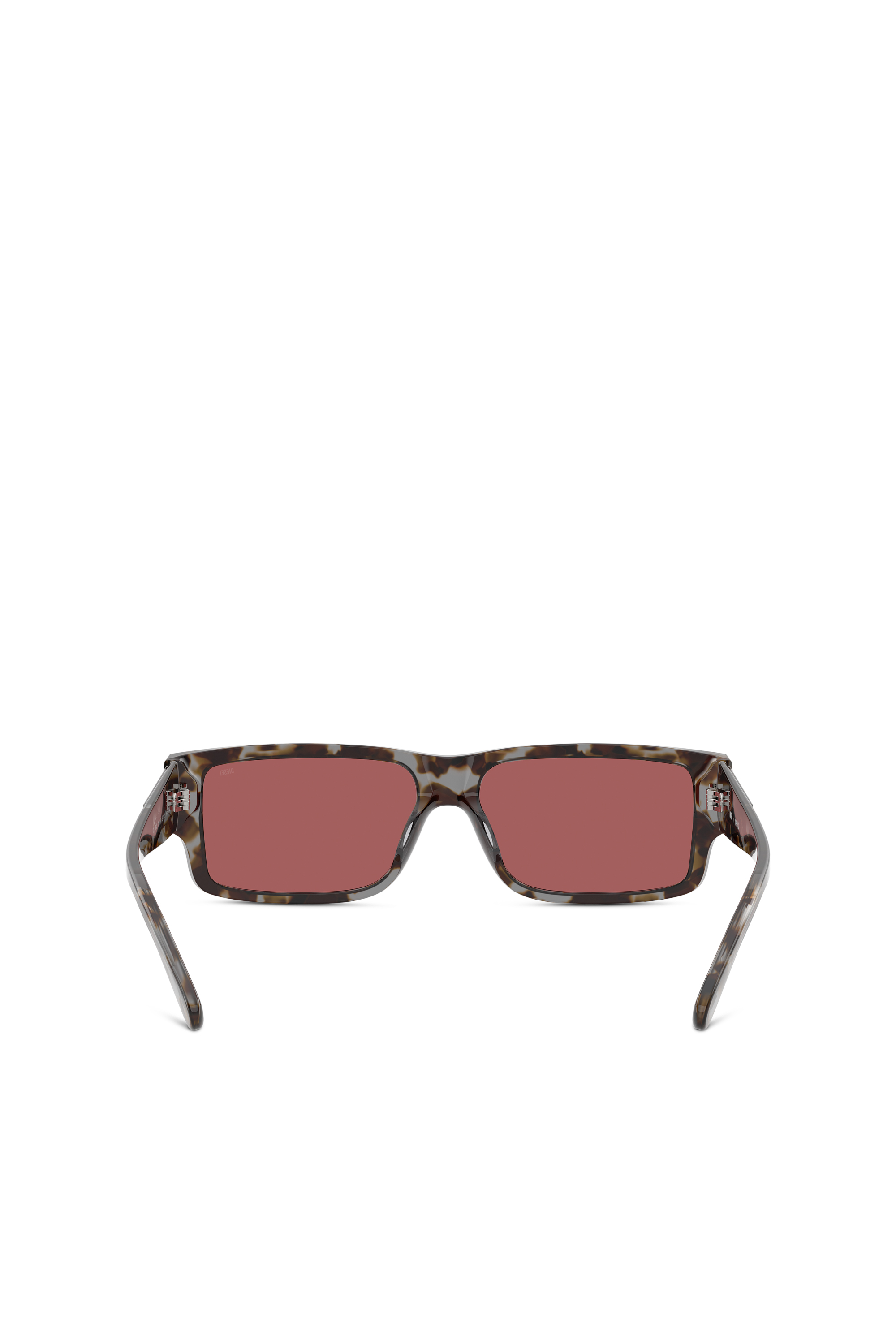 Diesel - 0DL2003 SIZE 57, Male's Rectangle sunglasses in Red - 3