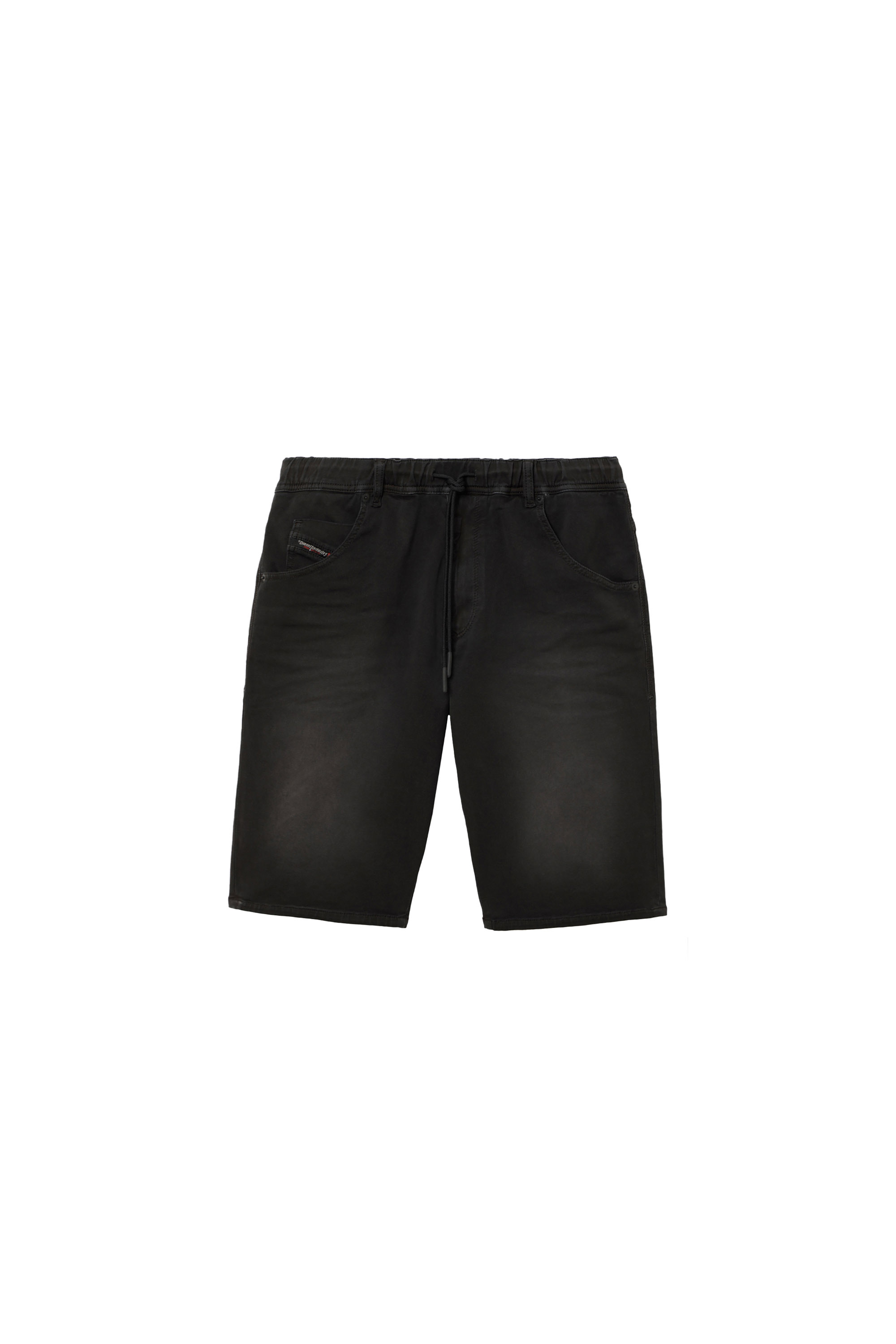 Diesel - D-KROOSHORT JOGGJEANS, Black/Dark Grey - Image 6