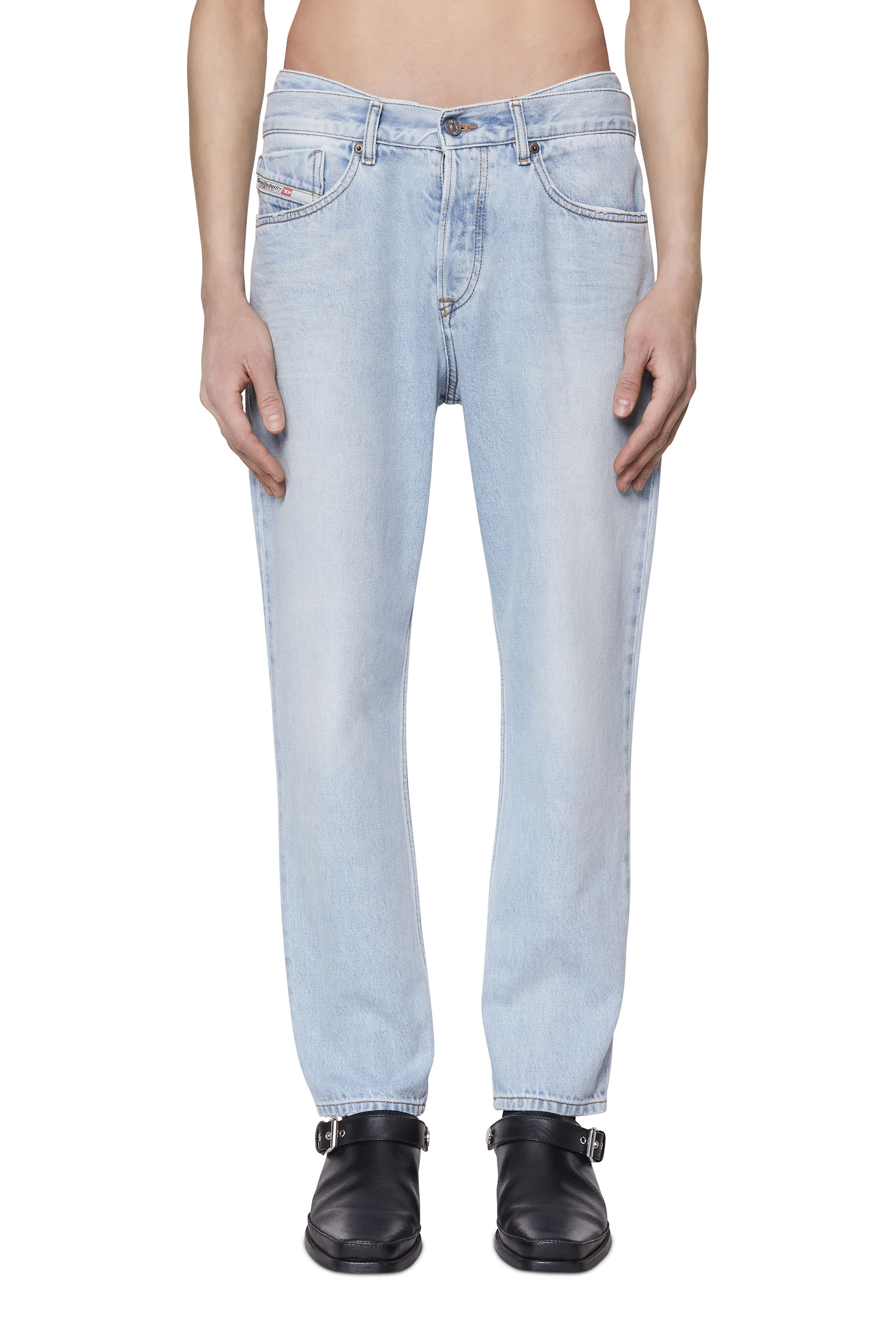 Diesel - 2005 D-FINING 007C7 Tapered Jeans, Bleu Clair - Image 2